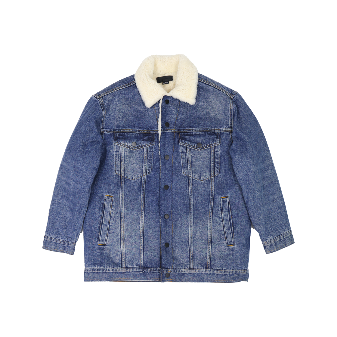 알렉산더 왕 라이오셀 자켓 블루 데님(ALEXANDER WANG Lyocell Jacket in Blue Denim)