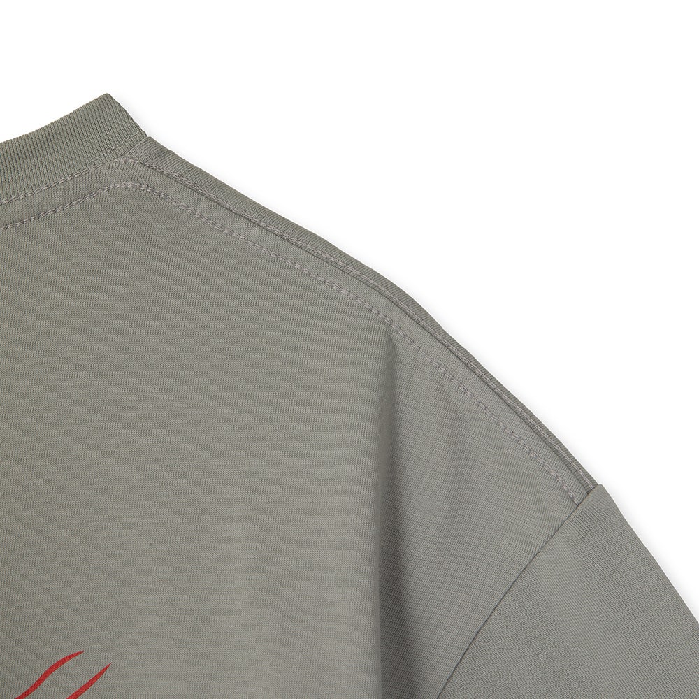 PCS25GXSS008 Peaches. Flame Logo S/S Tee Light Khaki - #6