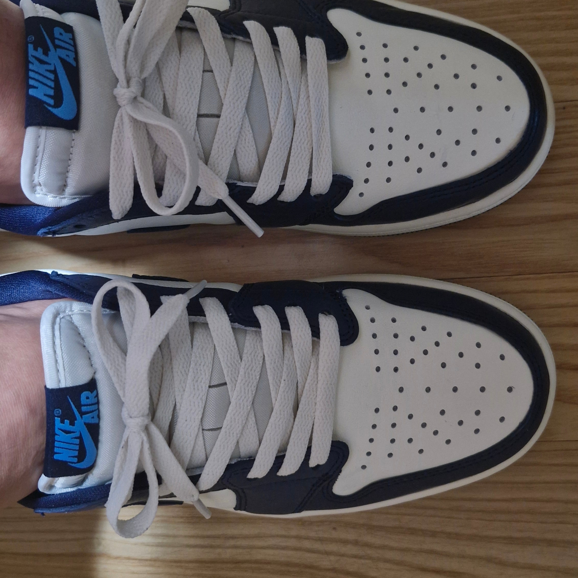 Jordan 1 Low Obsidian 착용 스타일 - 2