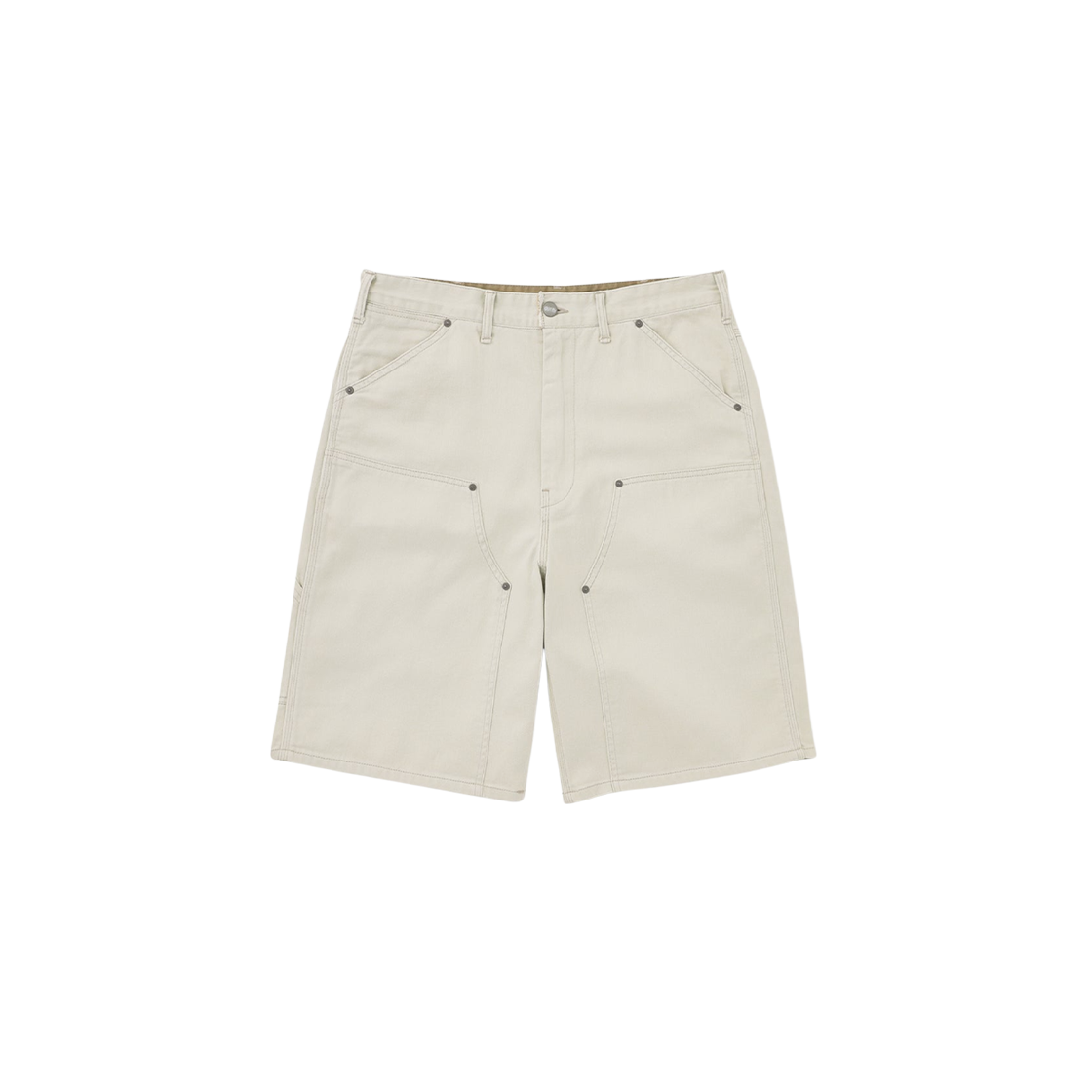 카키스 페인터 쇼츠 에크루(Khakis Painter Shorts Ecru)