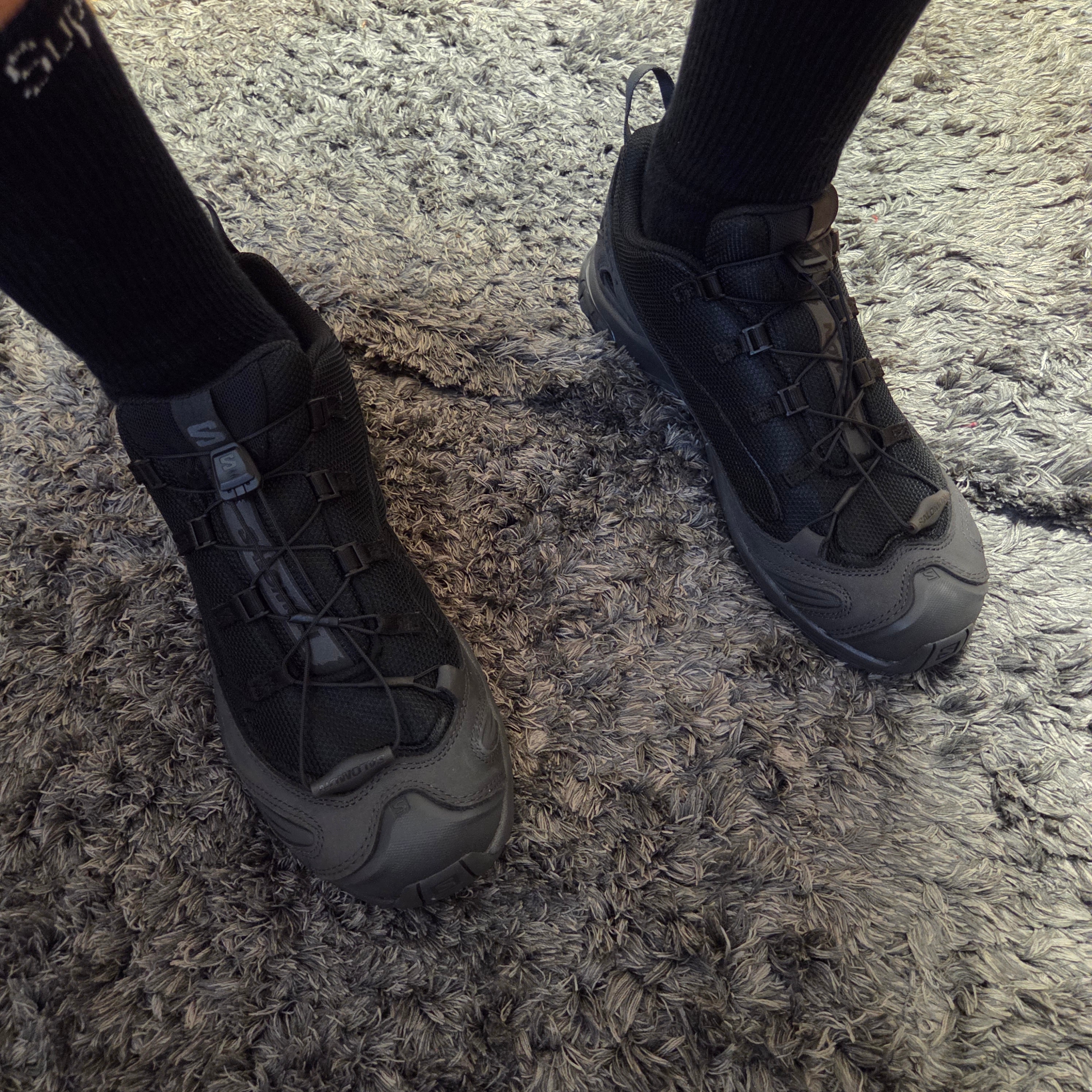 Salomon x Jeong Li XA Pro 3D Black Asphalt 착용 스타일 - 1