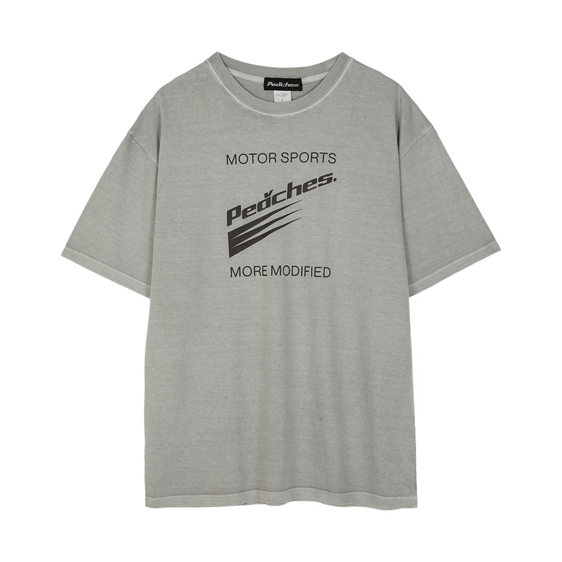 피치스 엔진 로고 숏슬리브 티셔츠 라이트 카키(Peaches. Engine Logo S/S Tee Light Khaki)
