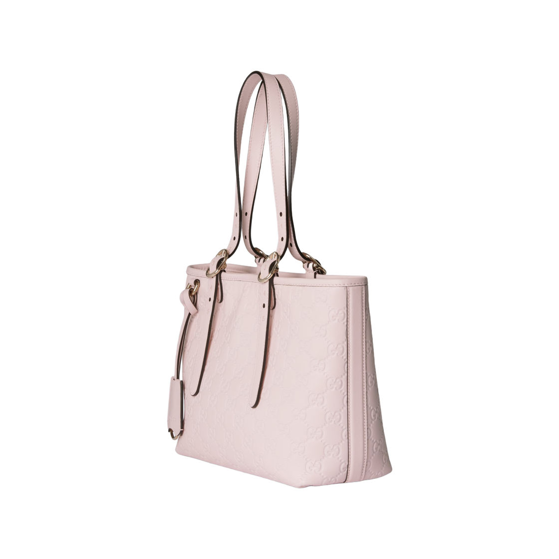 구찌 GG 엠블럼 미디움 토트백 핑크(Gucci GG Emblem Medium Tote Bag Pink) - 2
