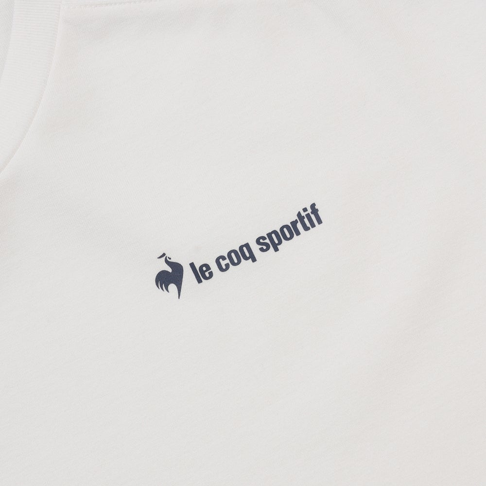 QQ323LRL82_IVY0 le coq sportif Unisex Sunday Loose Long-Sleeve T-Shirt Ivory - #5
