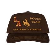 Cherry LA Rodeo 5 Panel Hat Espresso