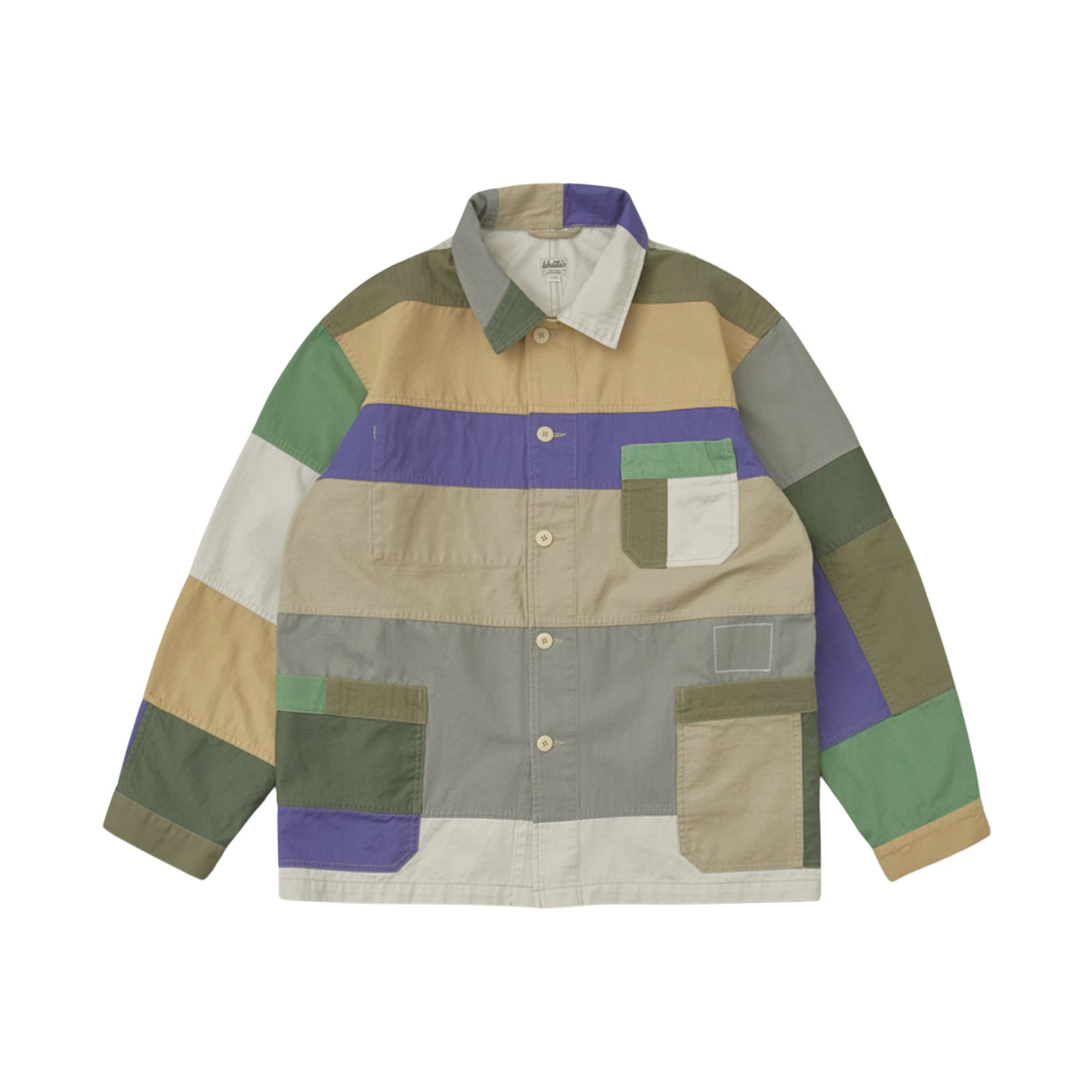 카키스 패치 워크 자켓 멀티(Khakis Patch Work Jacket Multi)