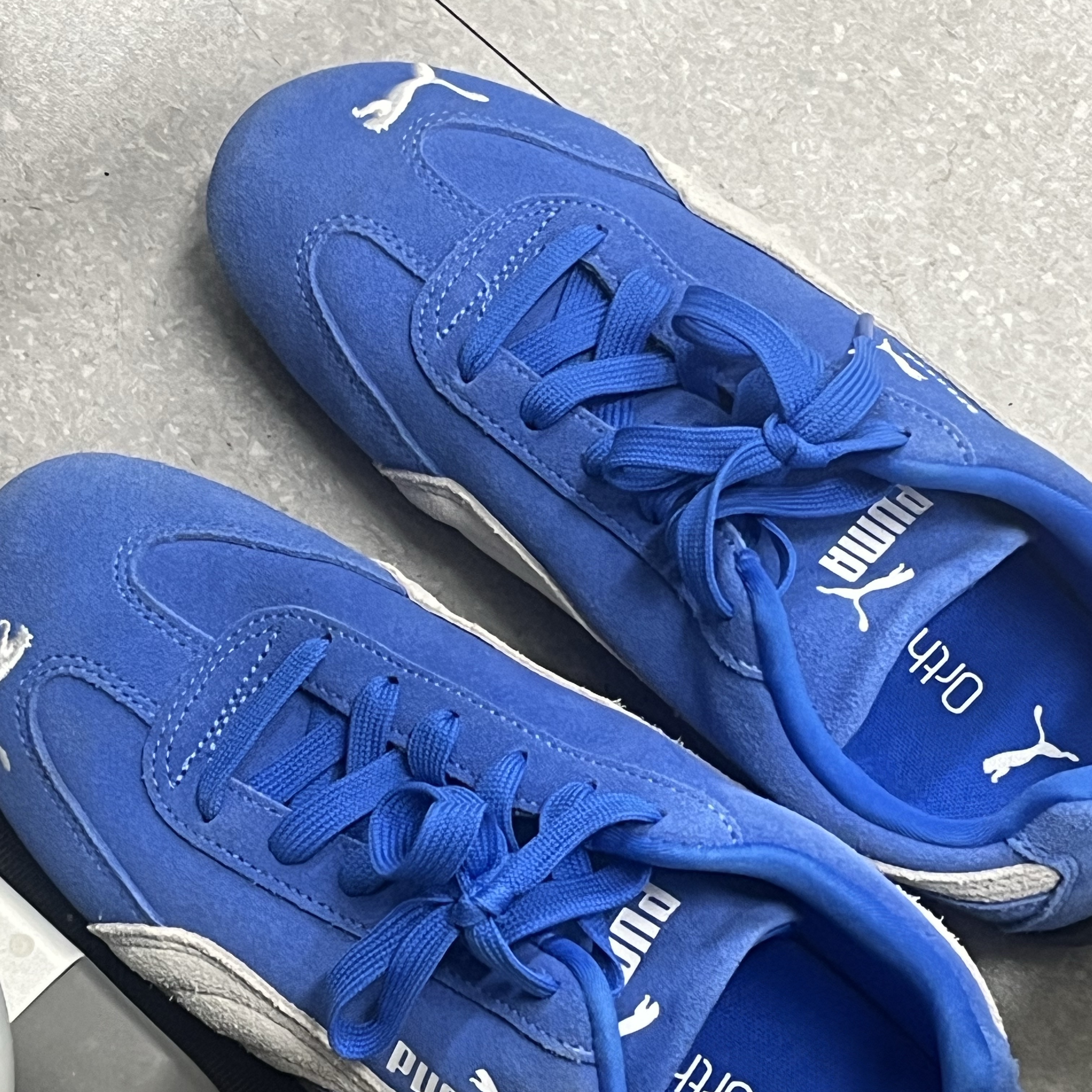 Puma Speedcat OG Team Royal White 착용 스타일