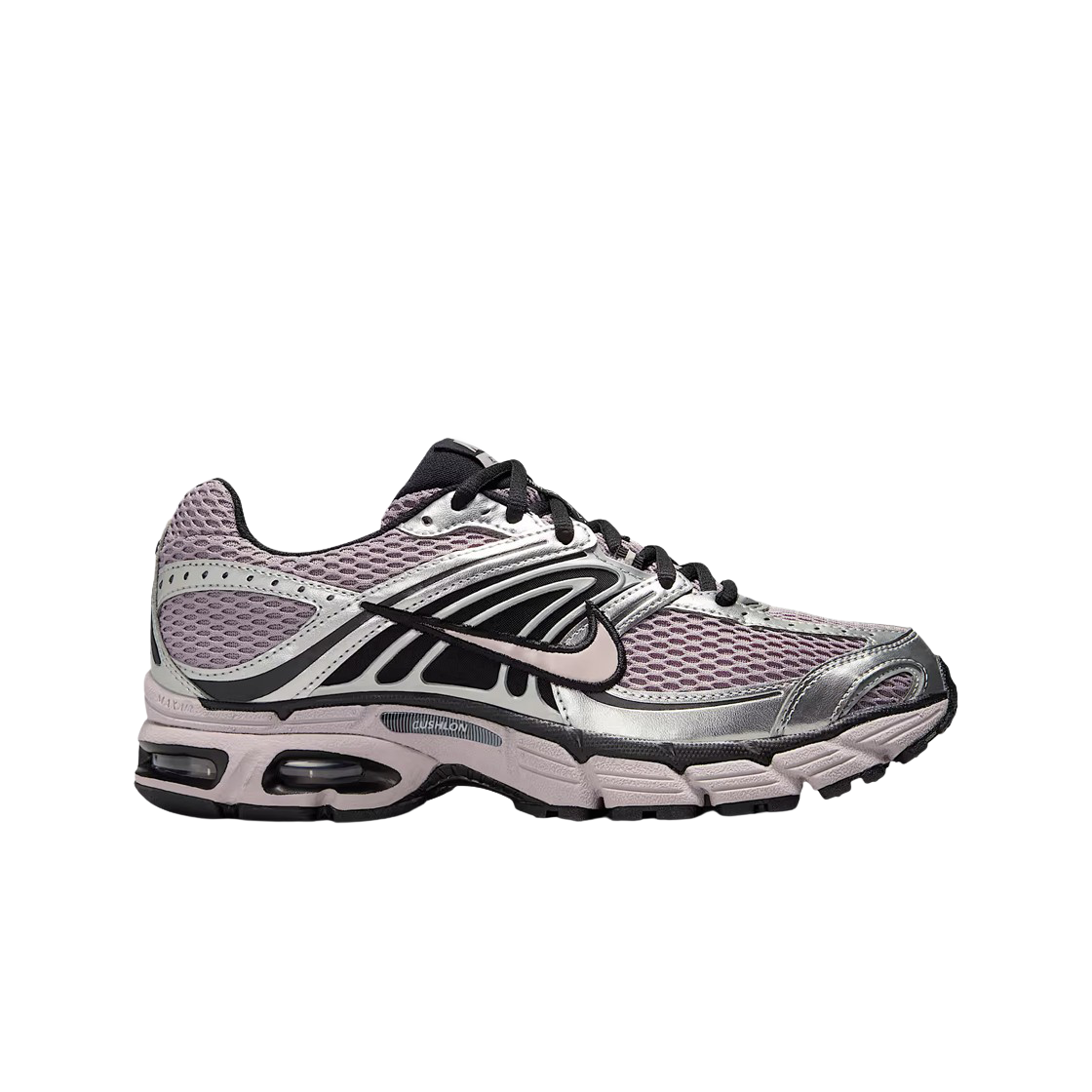 (W) 나이키 에어맥스 모토 2K 라이트 바이올렛 오어 메탈릭 실버((W) Nike Air Max Moto 2K Light Violet Ore Metallic Silver) - 1
