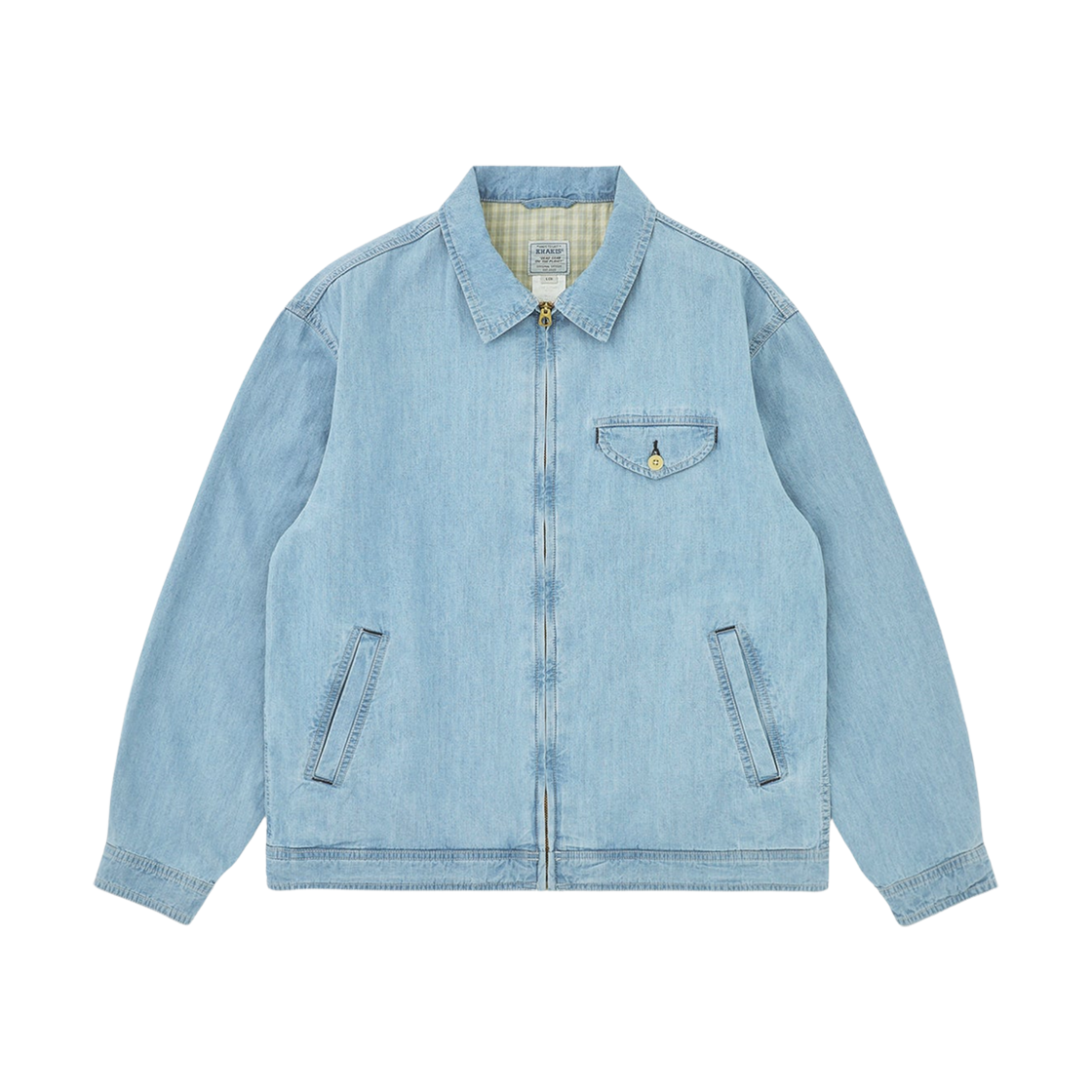 카키스 인디고 스윙 자켓 라이트 블루(Khakis Indigo Swing Jacket Light Blue)