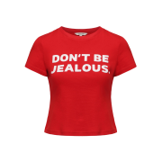 Markgong Women Jealous' Baby T-Shirt Red - 25FW