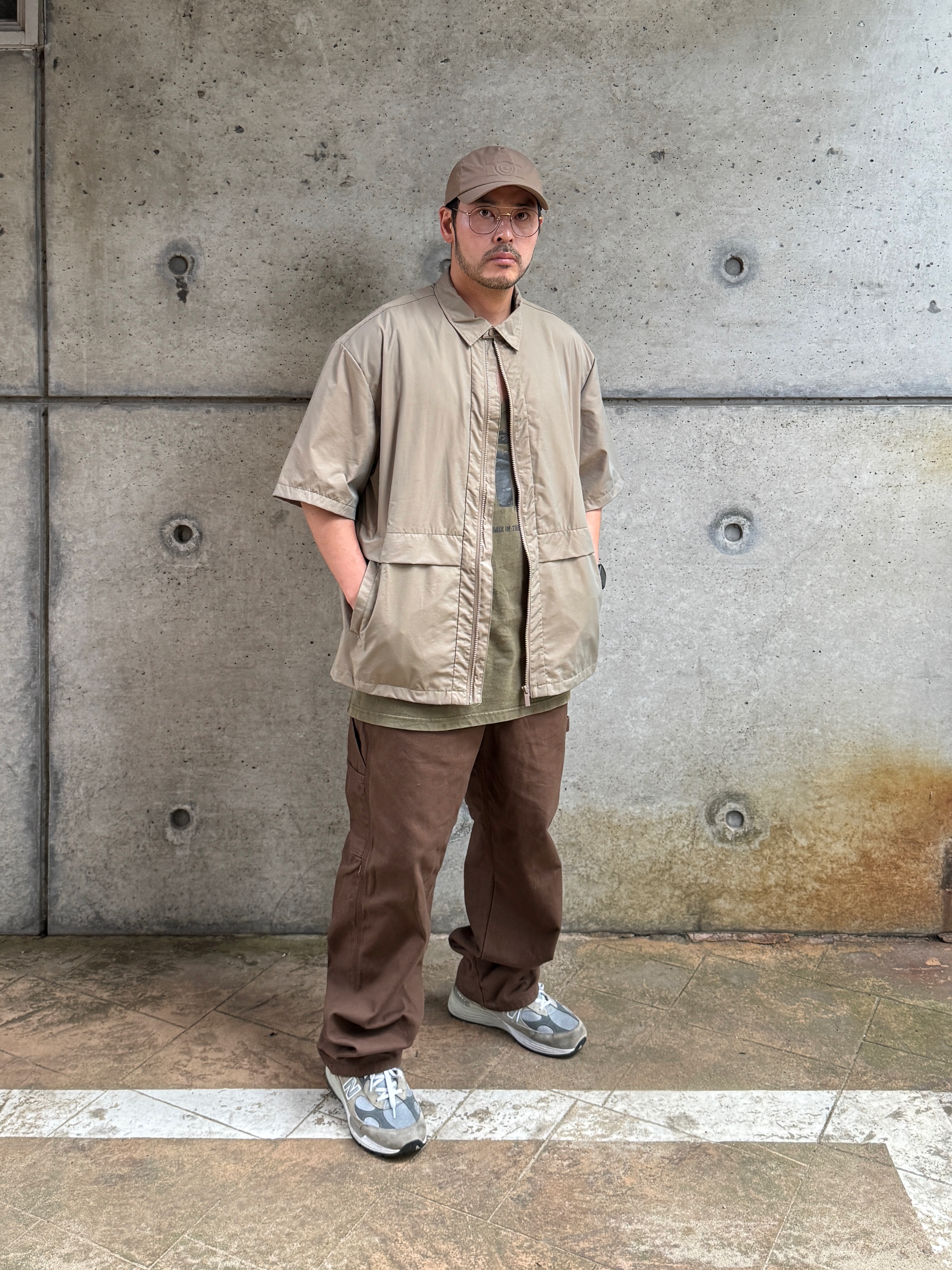 New Balance 992 Made in USA Grey - D Standard 착용 스타일 - 1