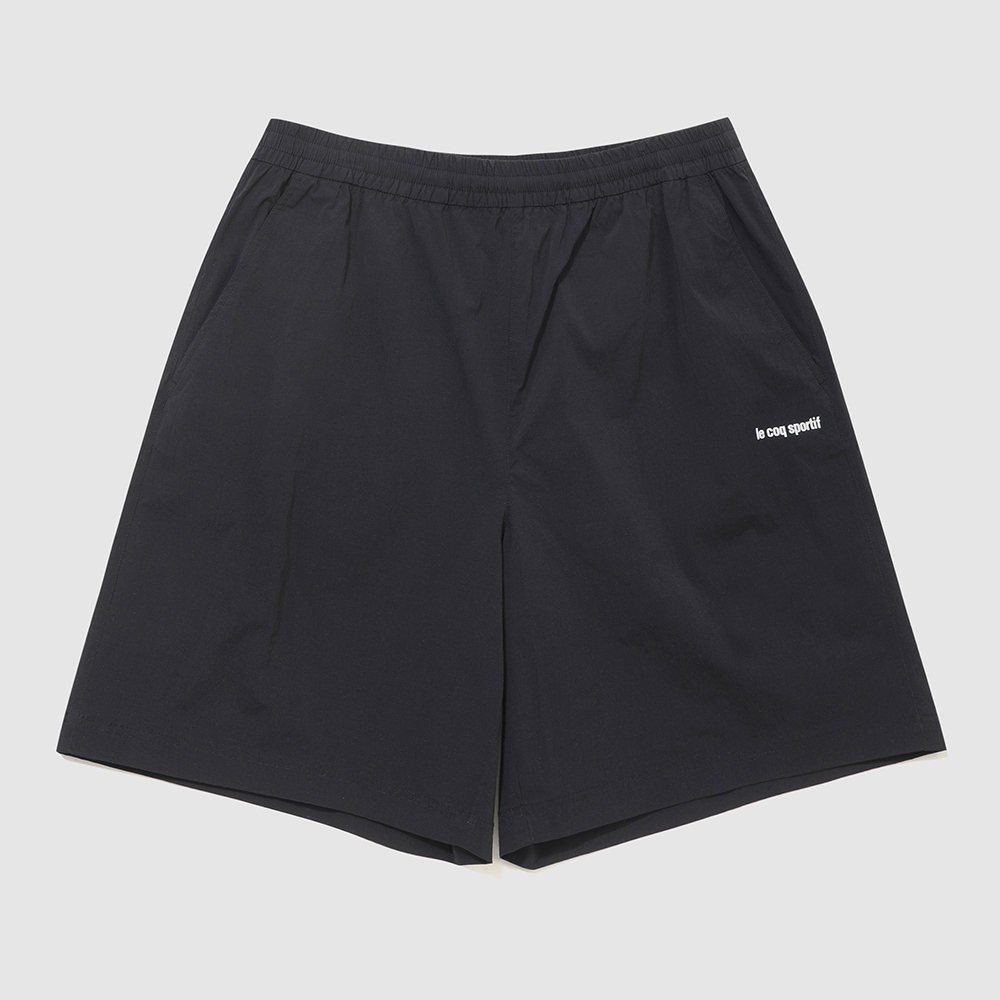 르꼬끄 스포르티브 르꼬끄X275C 루즈핏 4부 숏팬츠 - 블랙(QQ323XHP71)(le coq sportif LCS x 275c Collaboration Unisex half-pants Black) - 2