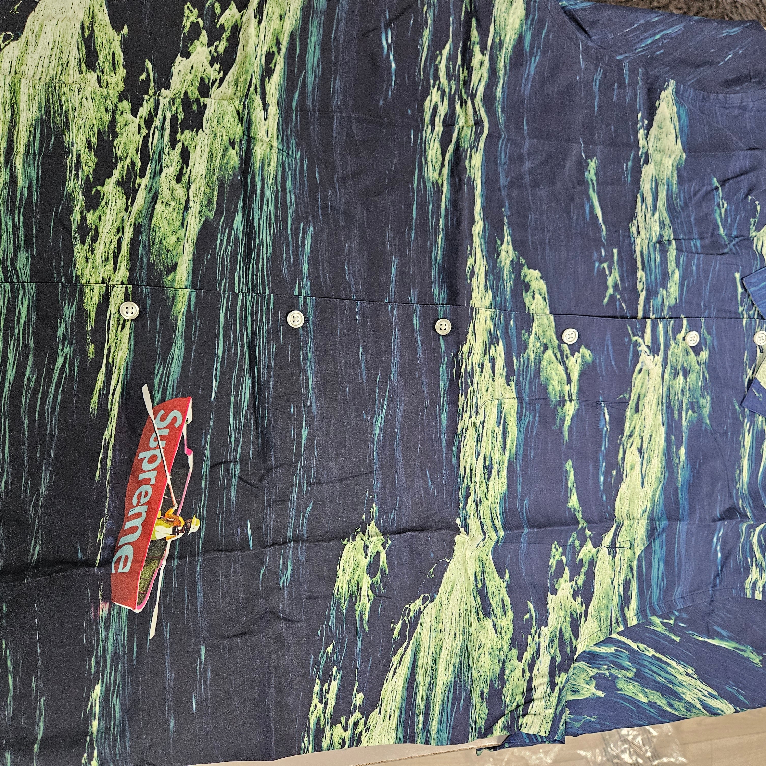 Supreme Boat S/S Shirt Multicolor - 25SS 착용 스타일 - 3