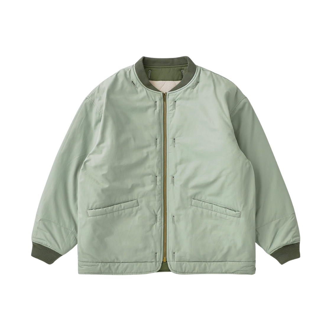 카키스 필드 라이너 자켓 그레이 그린(Khakis Field Liner Jacket Grey Green)