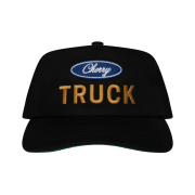 Cherry LA Truck 5 Panel Hat Black