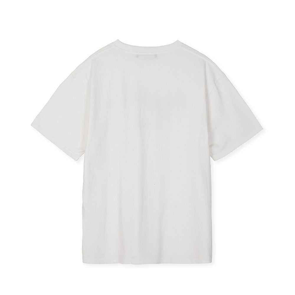 PCS25GXSS001 Peaches. Western Racing Logo S/S Tee White - #2