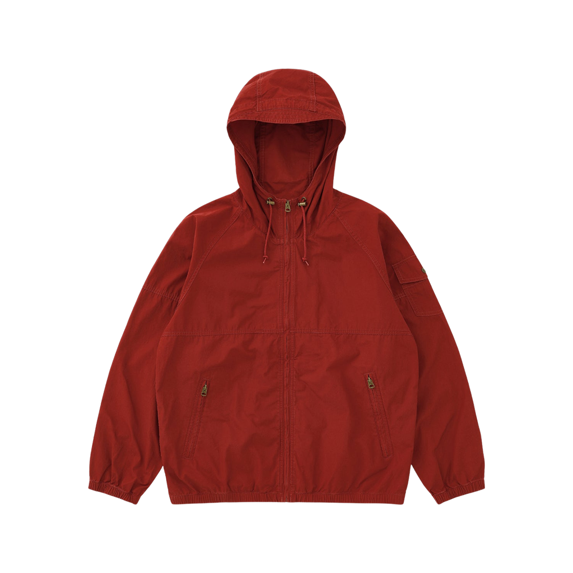 카키스 후드 윈드 자켓 레드(Khakis Hooded Wind Jacket Red)