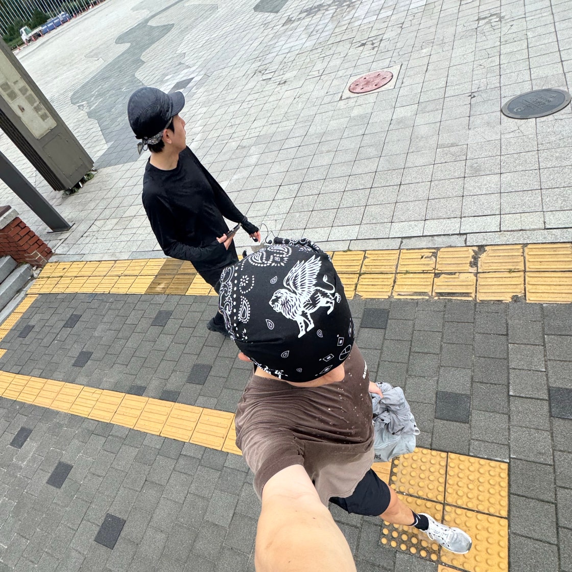【Peaceminusone x Joopiter】Bandana Black ●送料・関税込● Peaceminusone x Joopi STYLE | KREAM