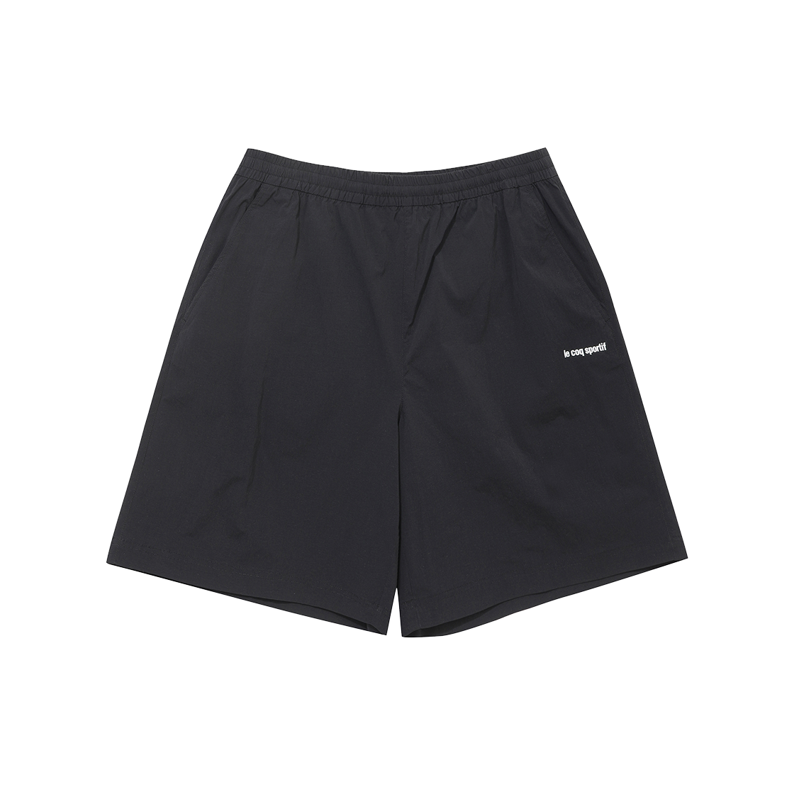 르꼬끄 스포르티브 르꼬끄X275C 루즈핏 4부 숏팬츠 - 블랙(QQ323XHP71)(le coq sportif LCS x 275c Collaboration Unisex half-pants Black) - 1
