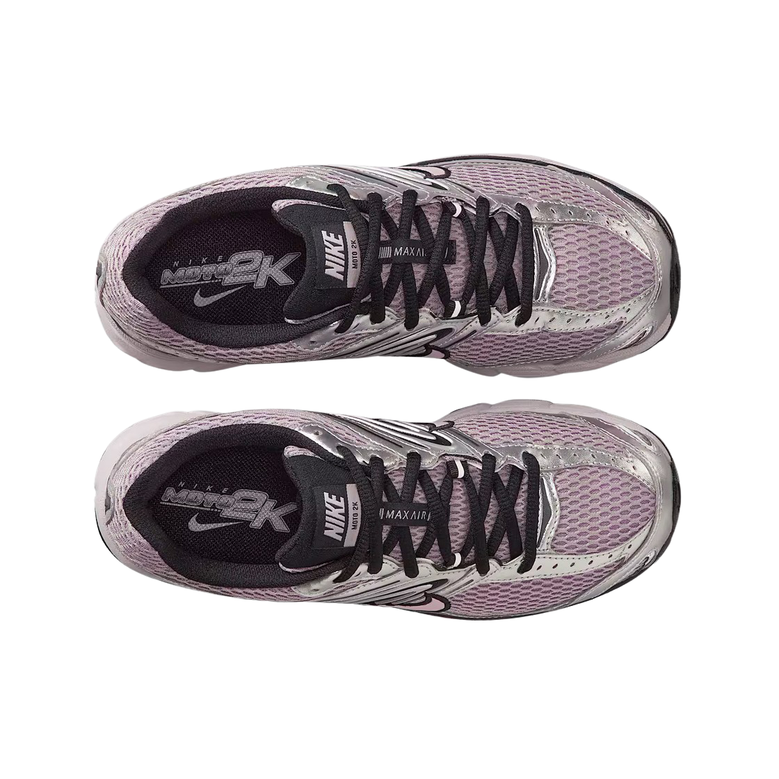 (W) 나이키 에어맥스 모토 2K 라이트 바이올렛 오어 메탈릭 실버((W) Nike Air Max Moto 2K Light Violet Ore Metallic Silver) - 2