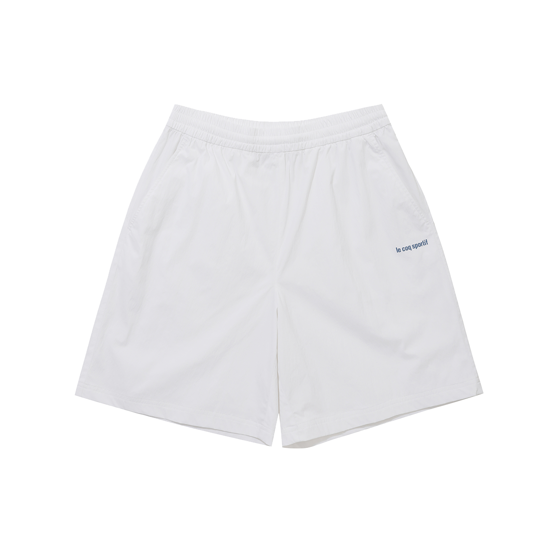르꼬끄 스포르티브 르꼬끄X275C 루즈핏 4부 숏팬츠 - 화이트(QQ323XHP71)(le coq sportif LCS x 275c Collaboration Unisex half-pants Off-White) - 1