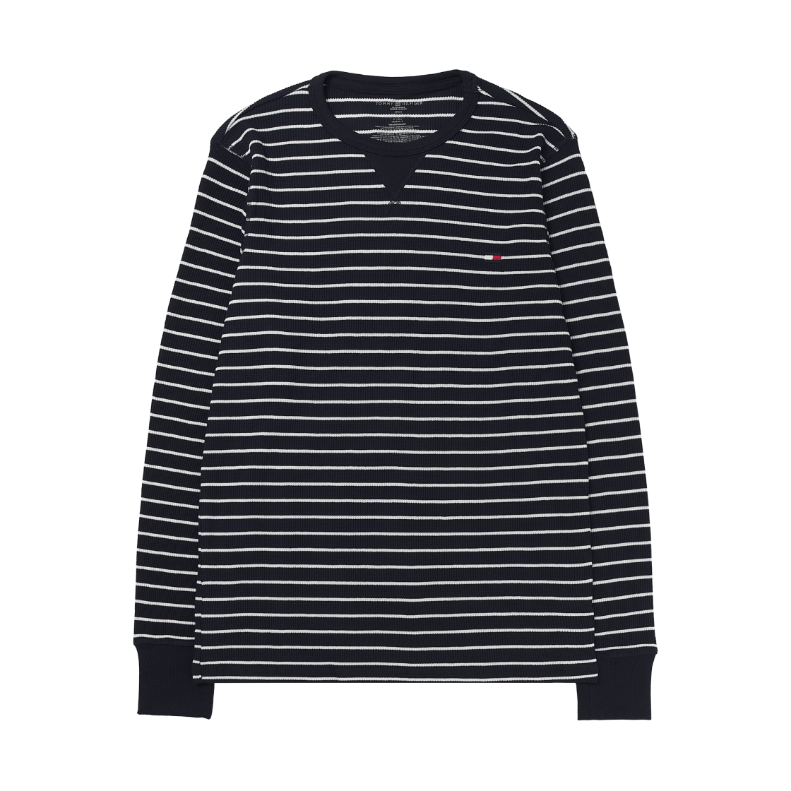 타미 힐피거 써멀 스트라이프 라운지 크루넥 세일(Tommy Hilfiger Thermal Stripe Lounge Crewneck Sail)