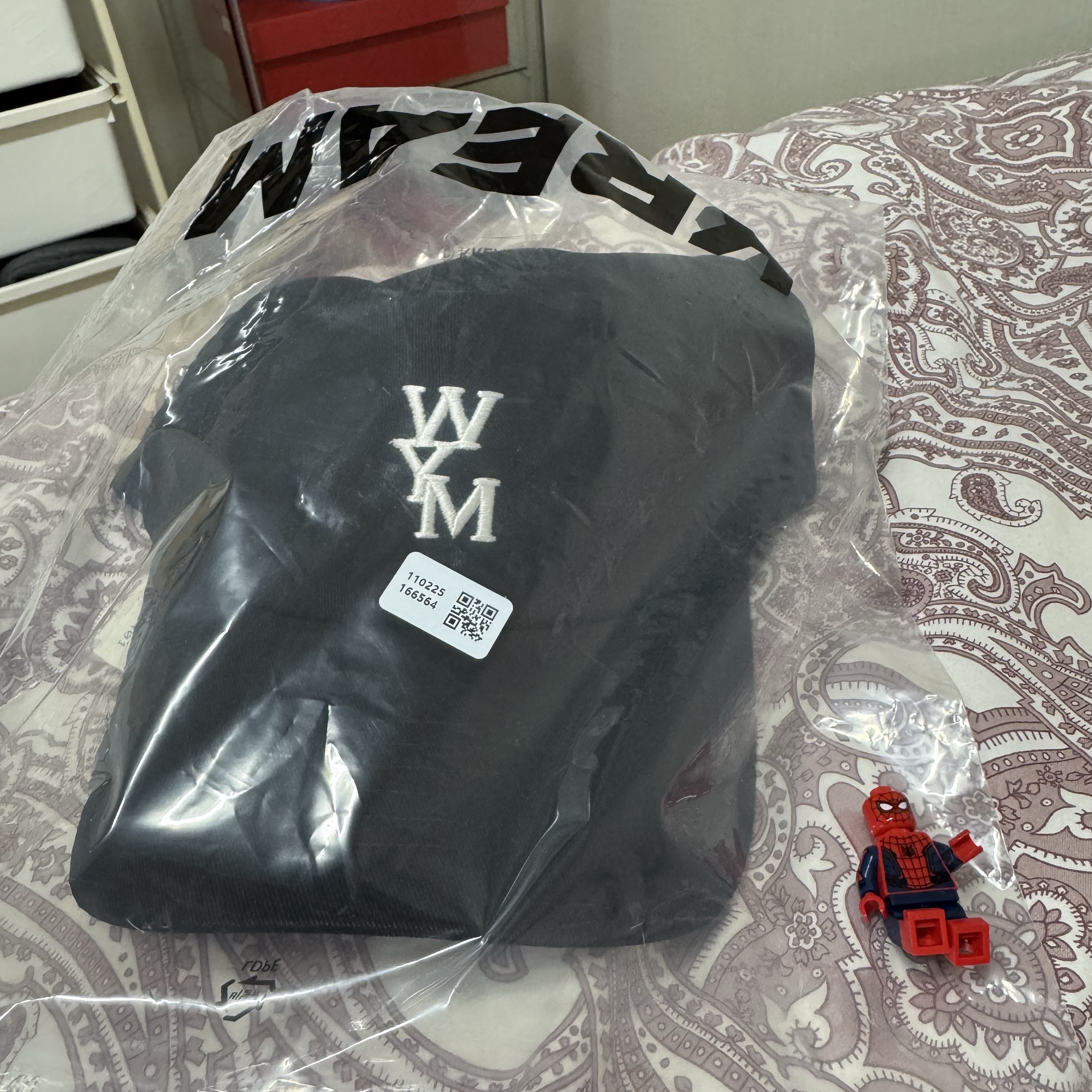 Wooyoungmi Logo Ball Cap Black - 24FW 착용 스타일