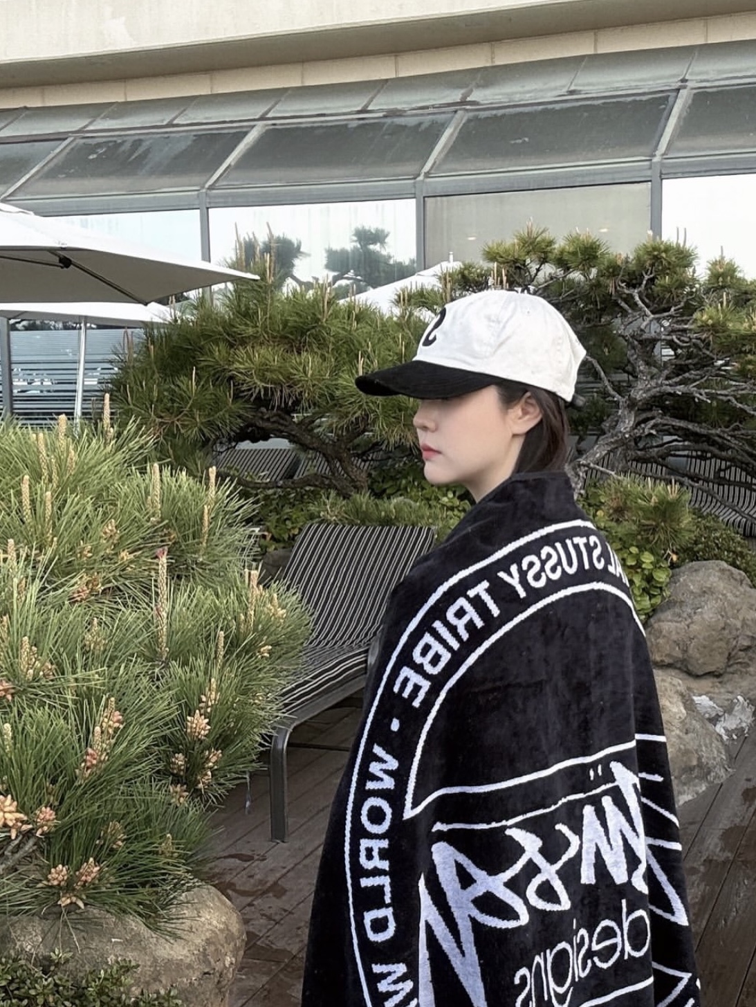 Supreme 2-Tone S Logo 6-Panel Stone - 24SS, Nike x Stussy Shorts Black (FJ9167-010) 착용 스타일 - 6