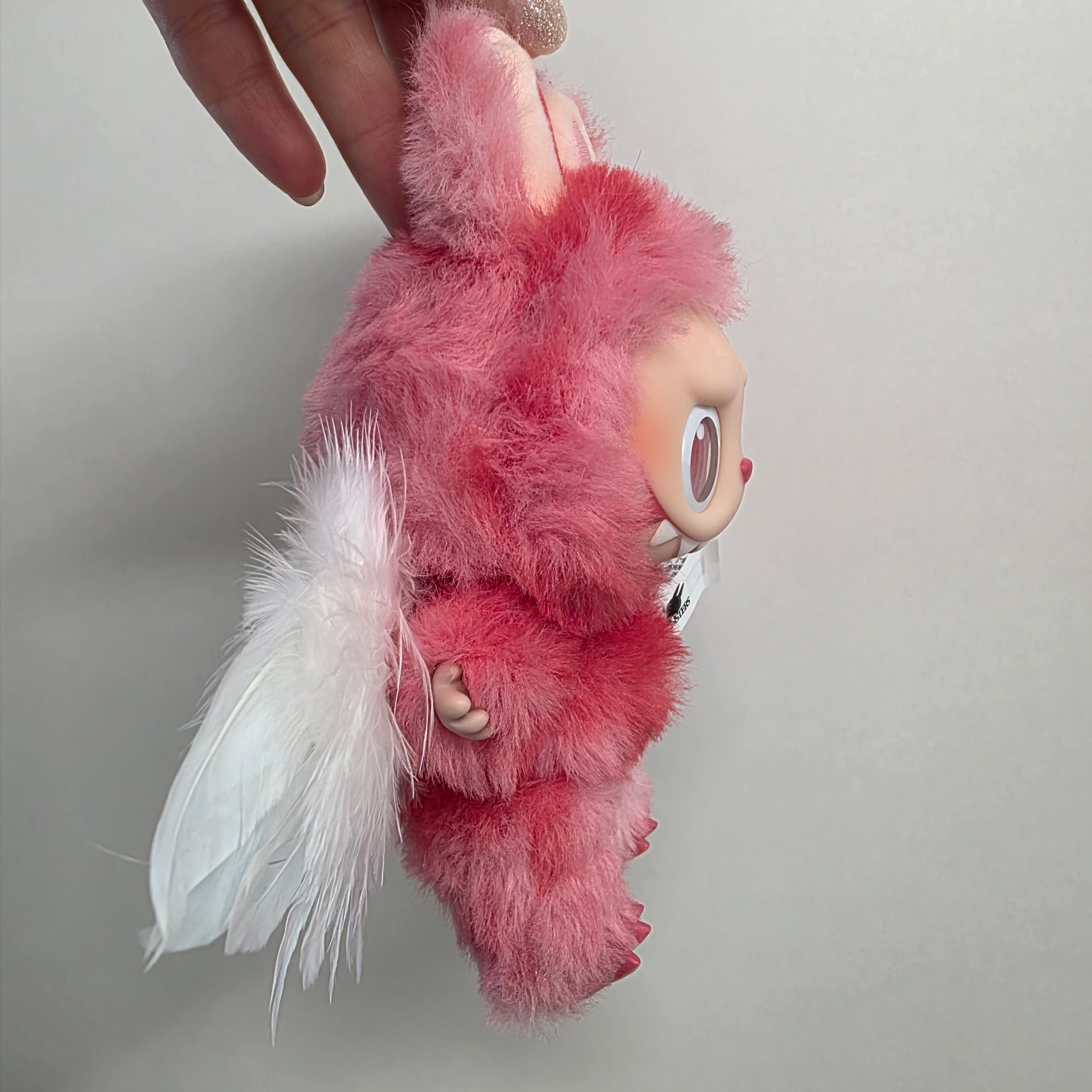 Pop Mart Labubu The Monsters Highlight Series Love Keyring (Opened Case) 착용 스타일 - 2