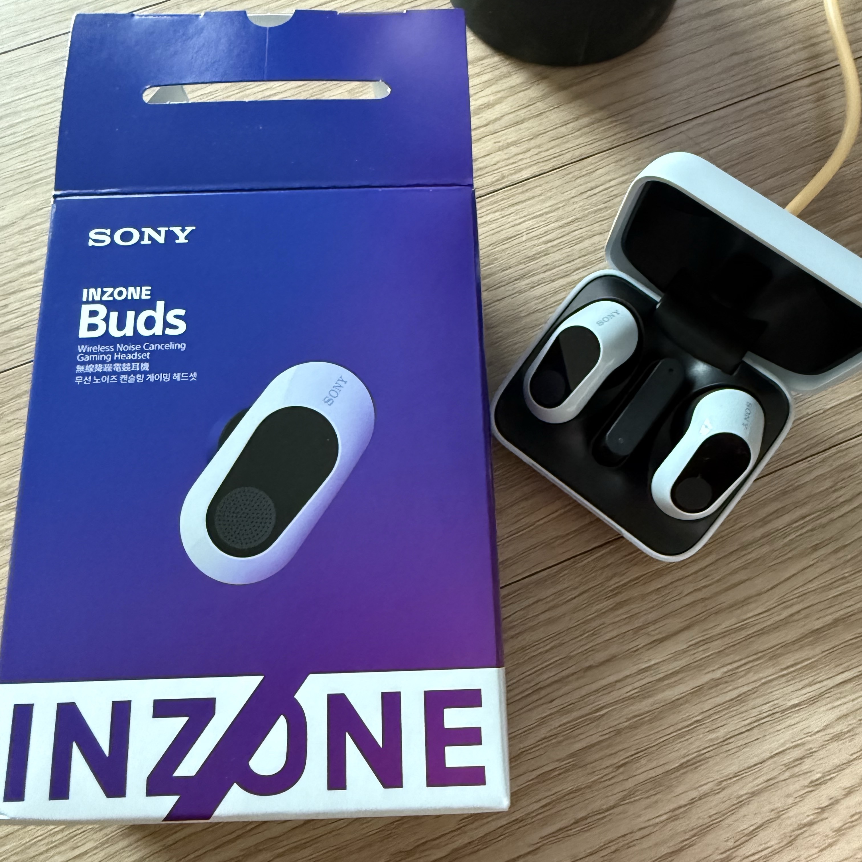 Sony INZONE Buds White (Sony Korea Ver.) 착용 스타일