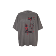 Awende Red Veil T-shirt Charcoal