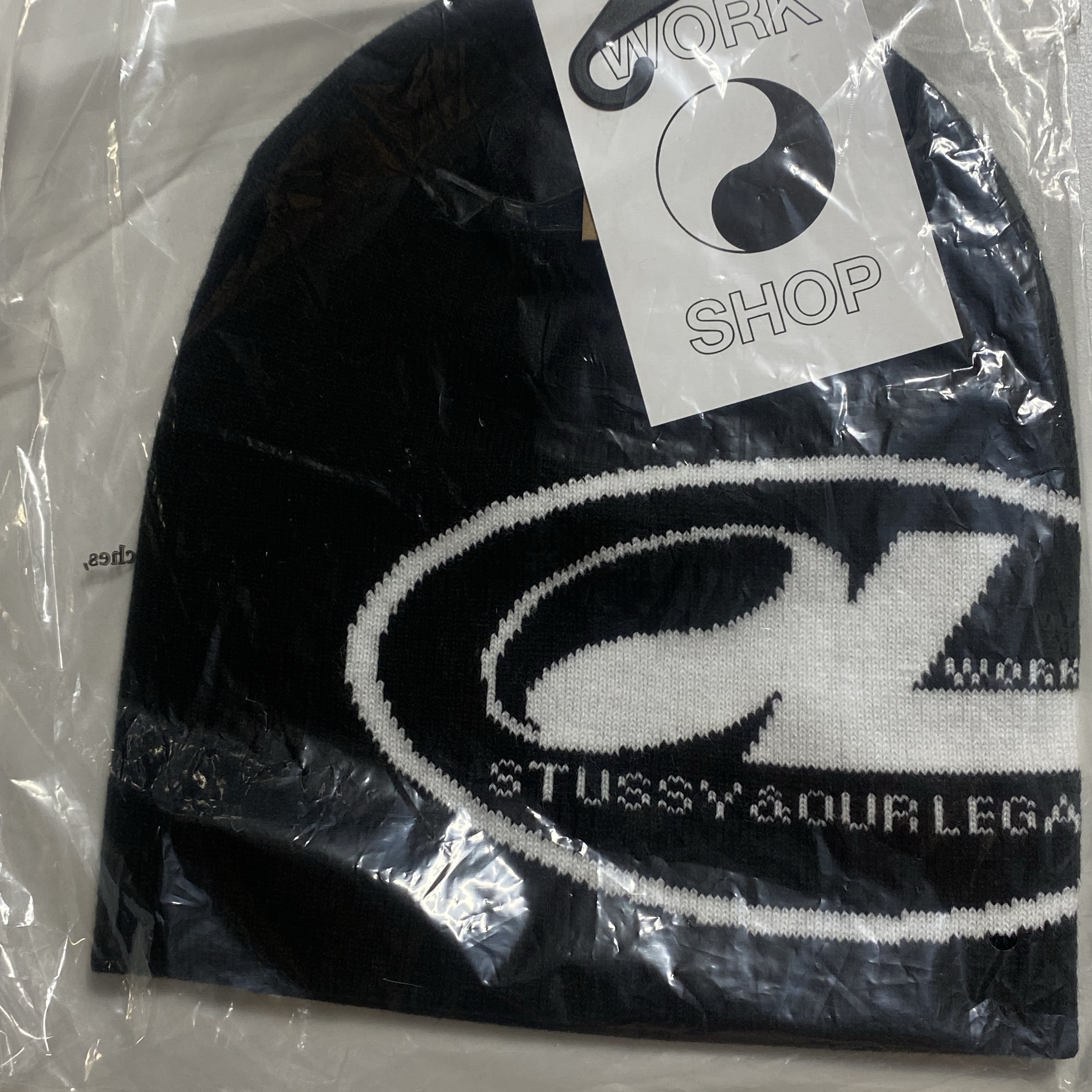 Stussy x Our Legacy Work Shop Oval Skullcap Black 착용 스타일
