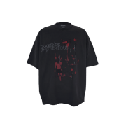 Awende Red Veil T-shirt Dark Grey