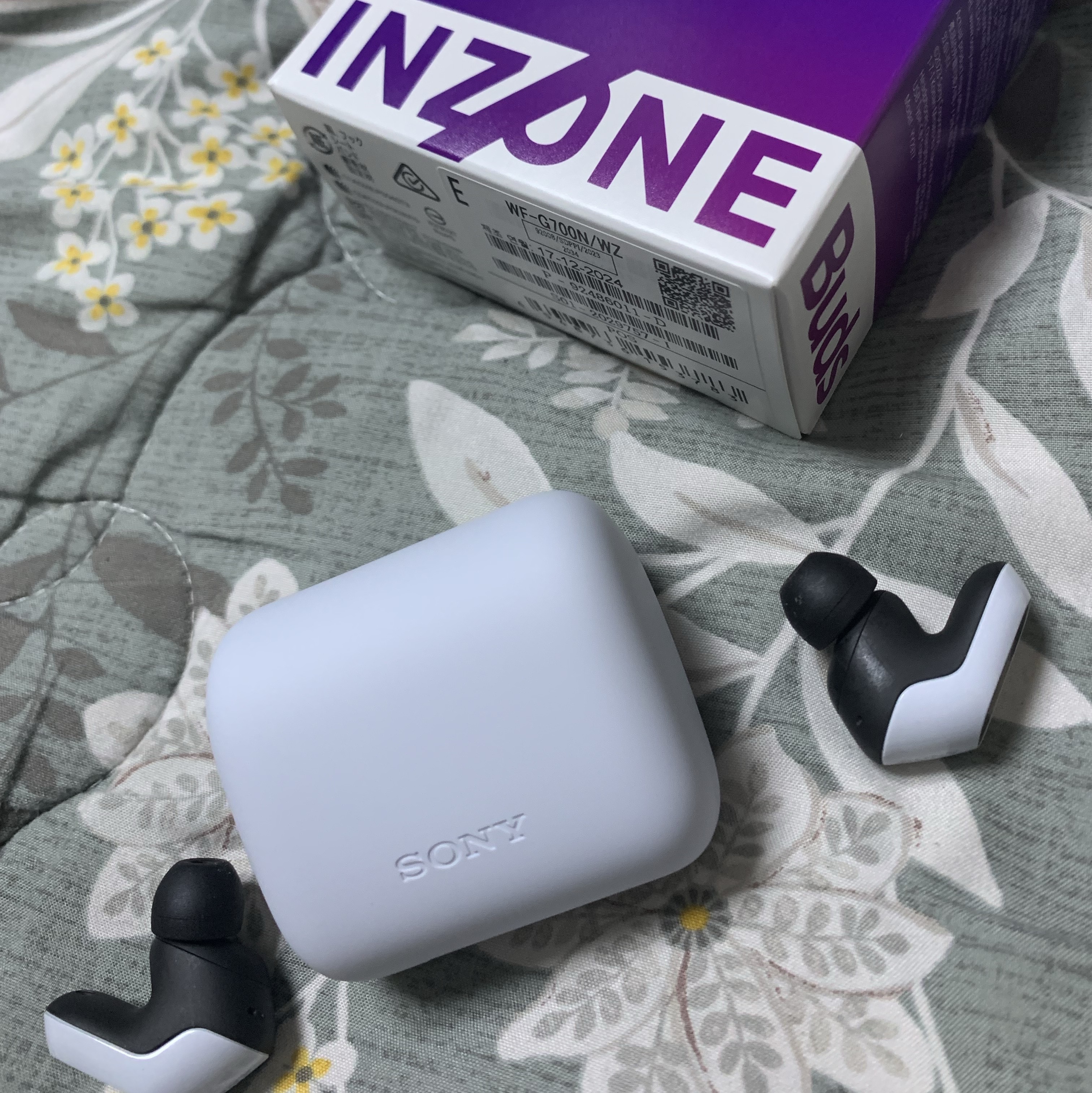 Sony INZONE Buds White (Sony Korea Ver.) 착용 스타일