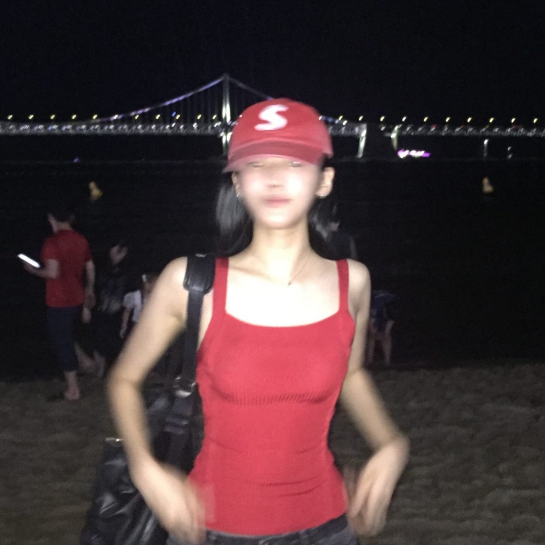 Supreme Pigment Coated S Logo 6-Panel Red - 25SS 착용 스타일 - 1