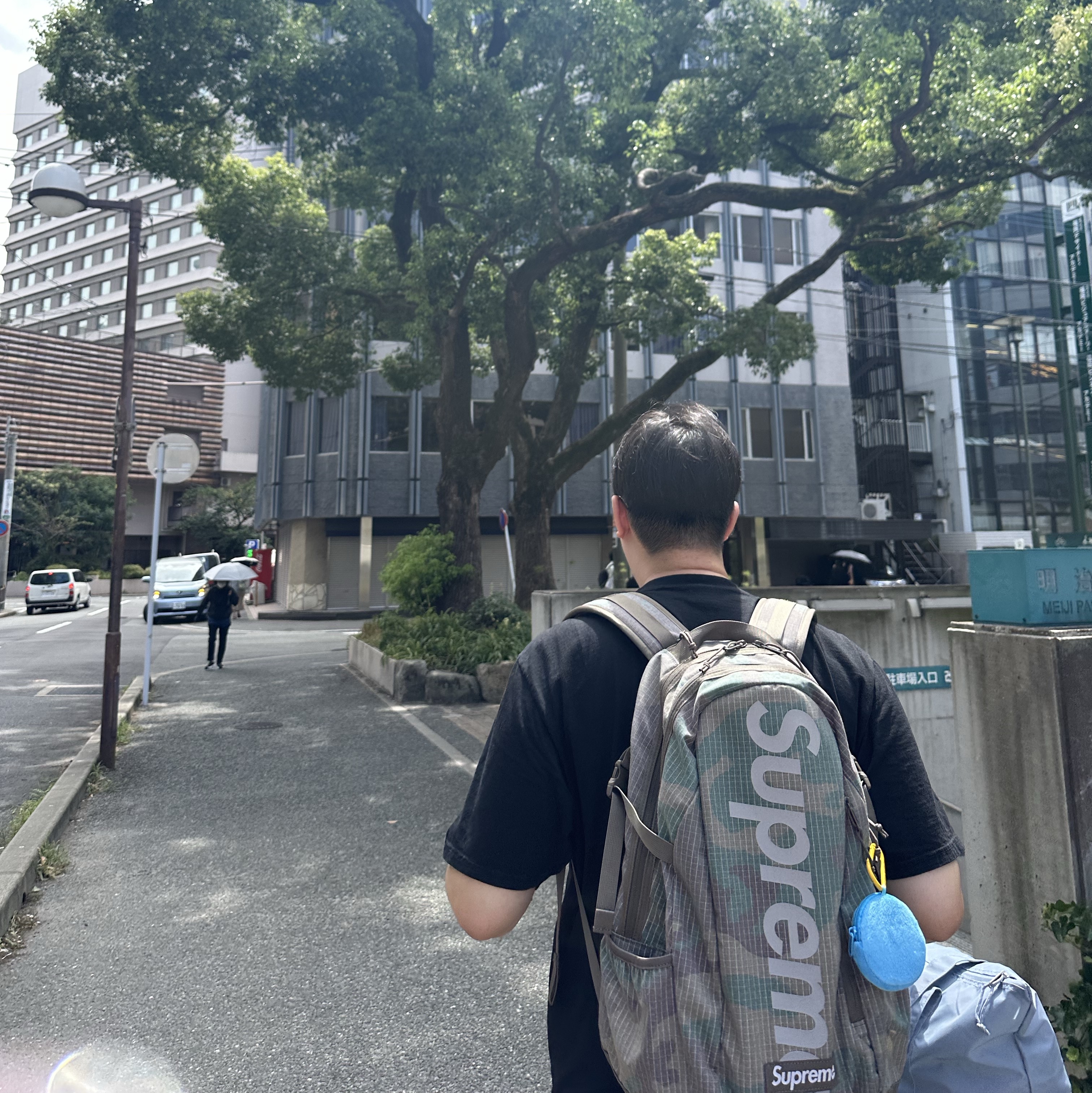 Supreme Backpack Woodland Camo - 24SS 착용 스타일 - 2