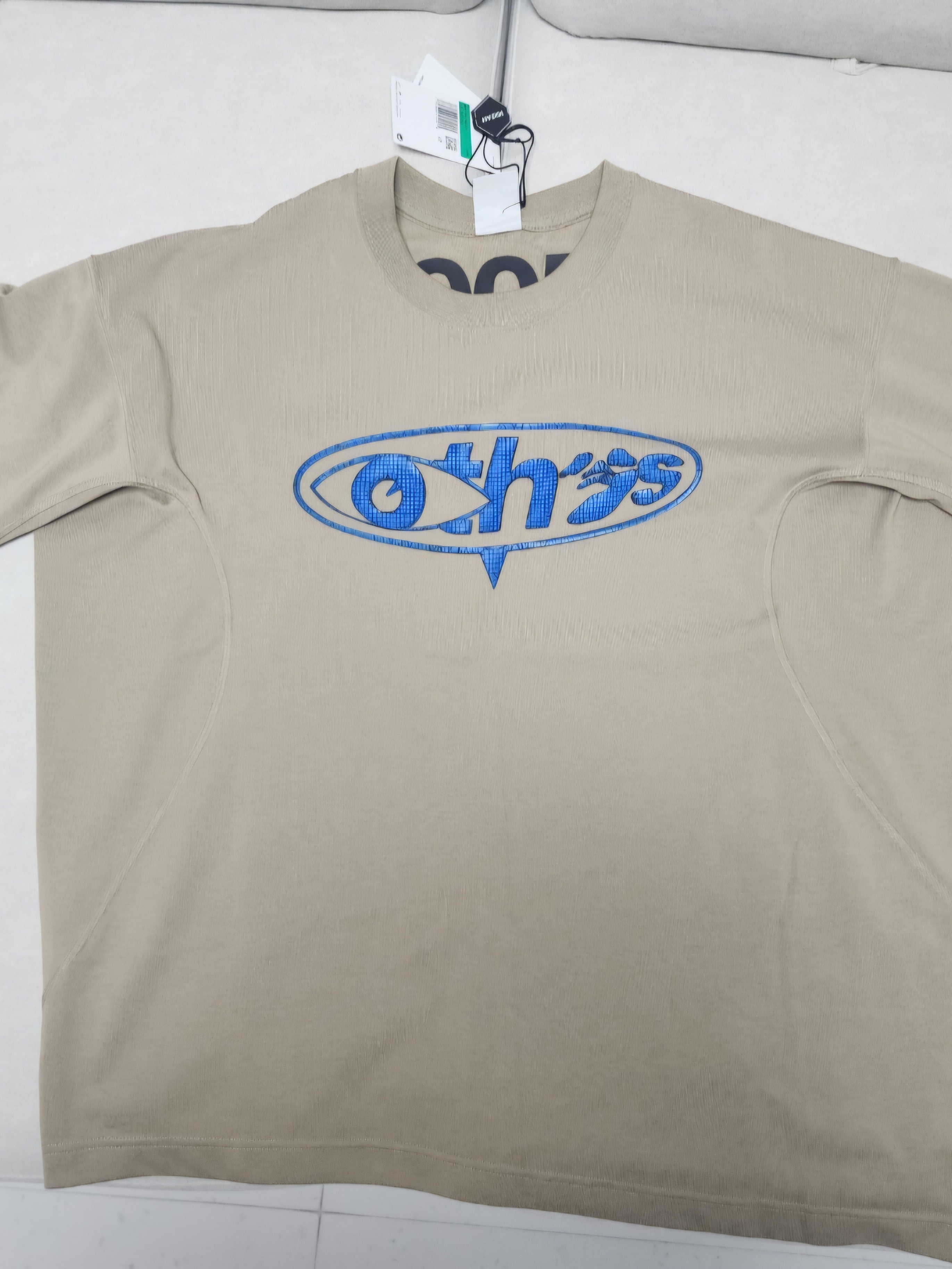 Nike x Off-White NRG T-Shirt Khaki - Asia 착용 스타일