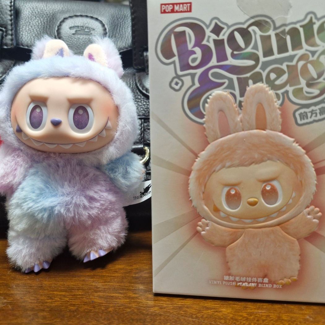 Pop Mart Labubu The Monsters Highlight Series Luck Keyring (Opened Case) 착용 스타일