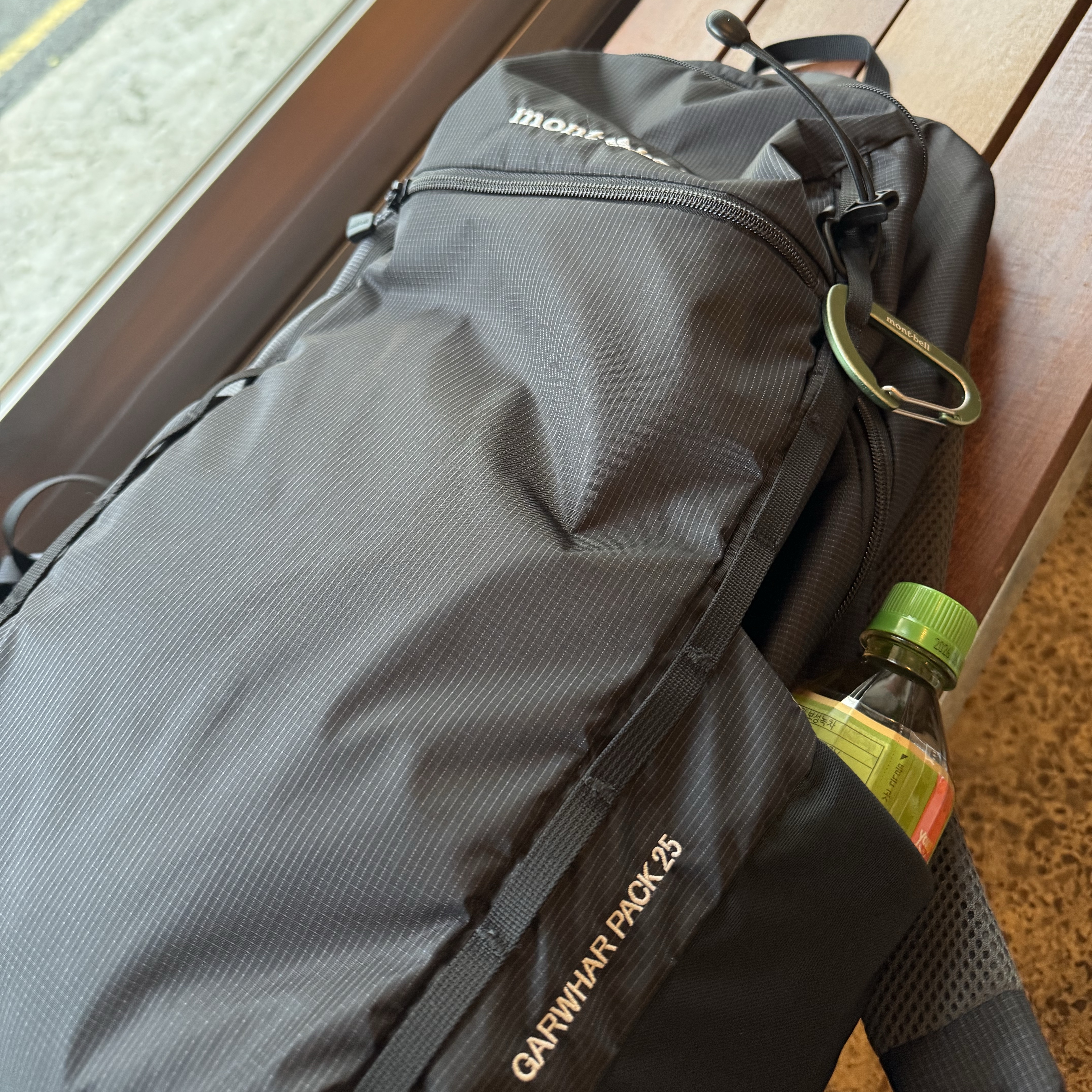Montbell Garwhar Pack 25 Black 착용 스타일