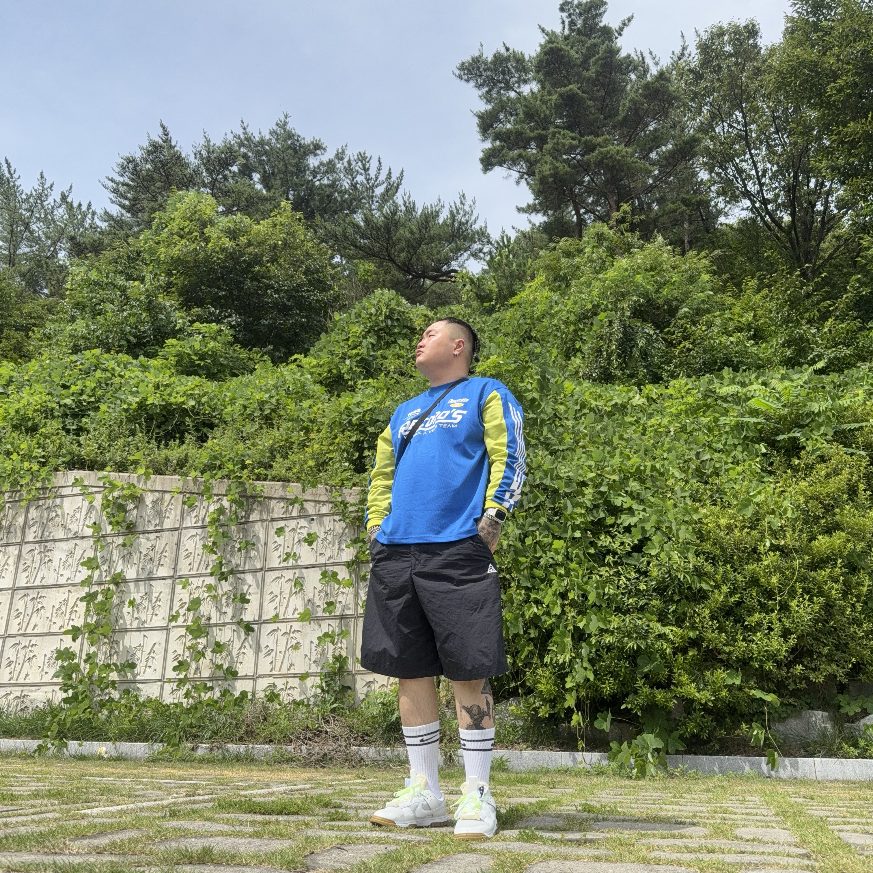 Nike ACG Orb Weaver UV Repel Oversized Shorts Black Anthracite - Asia, Nike Air Dunk Jumbo Photon Dust 착용 스타일