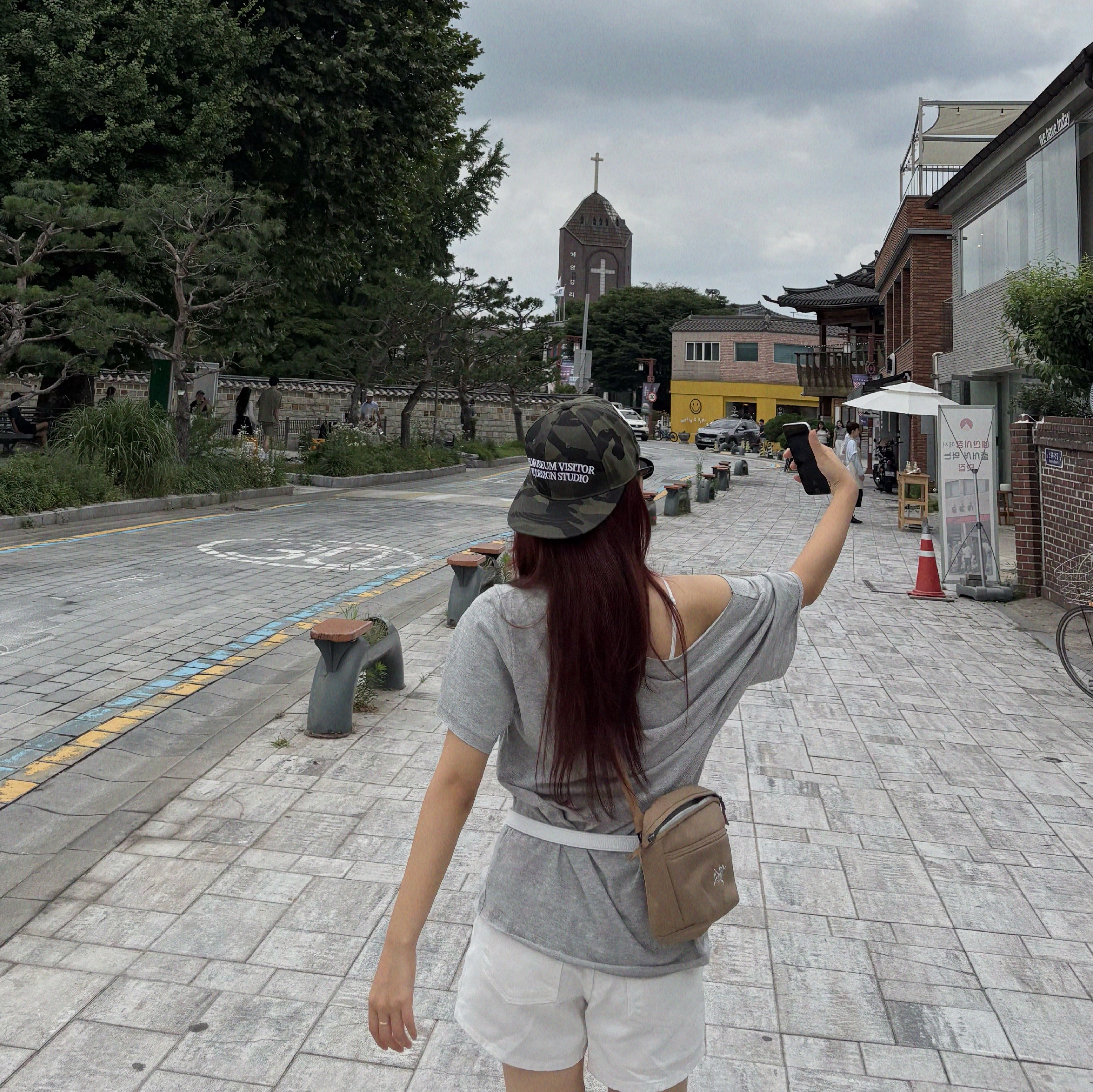 Arc'teryx Mantis 2 Waistpack Canvas 착용 스타일 - 2