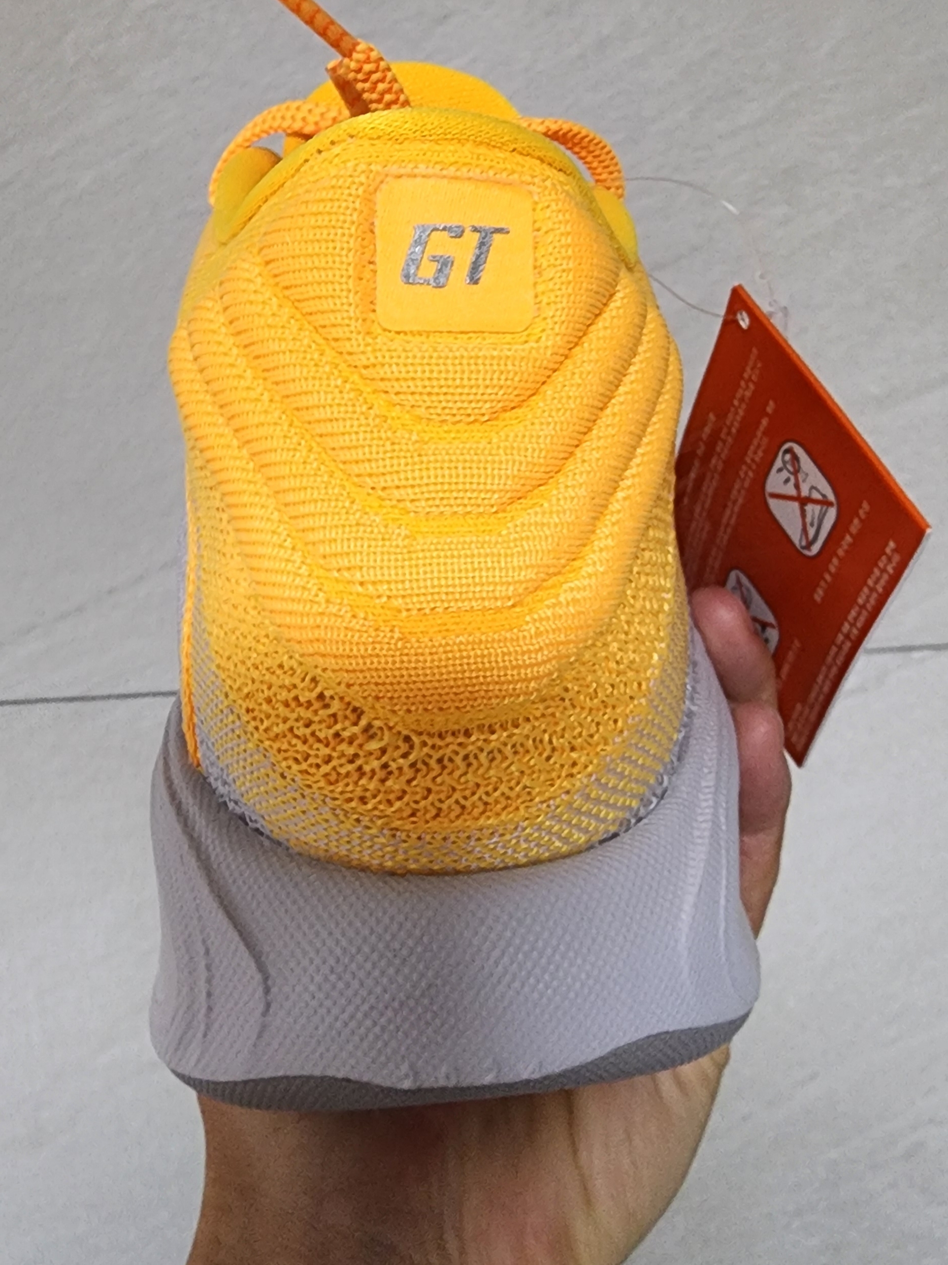Nike Air Zoom G.T. Hustle 3 EP Laser Orange Metallic Silver 착용 스타일