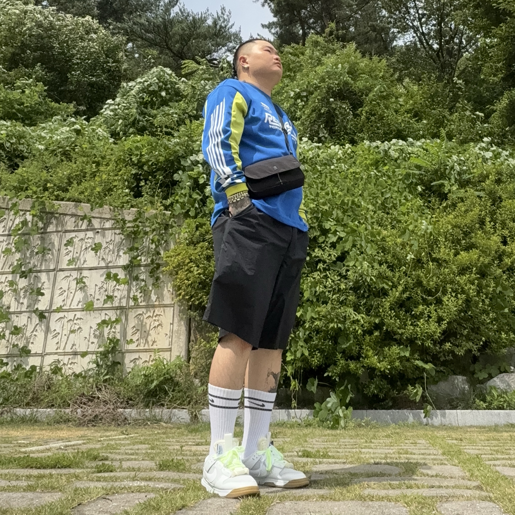 Nike ACG Orb Weaver UV Repel Oversized Shorts Black Anthracite - Asia, Nike Air Dunk Jumbo Photon Dust 착용 스타일