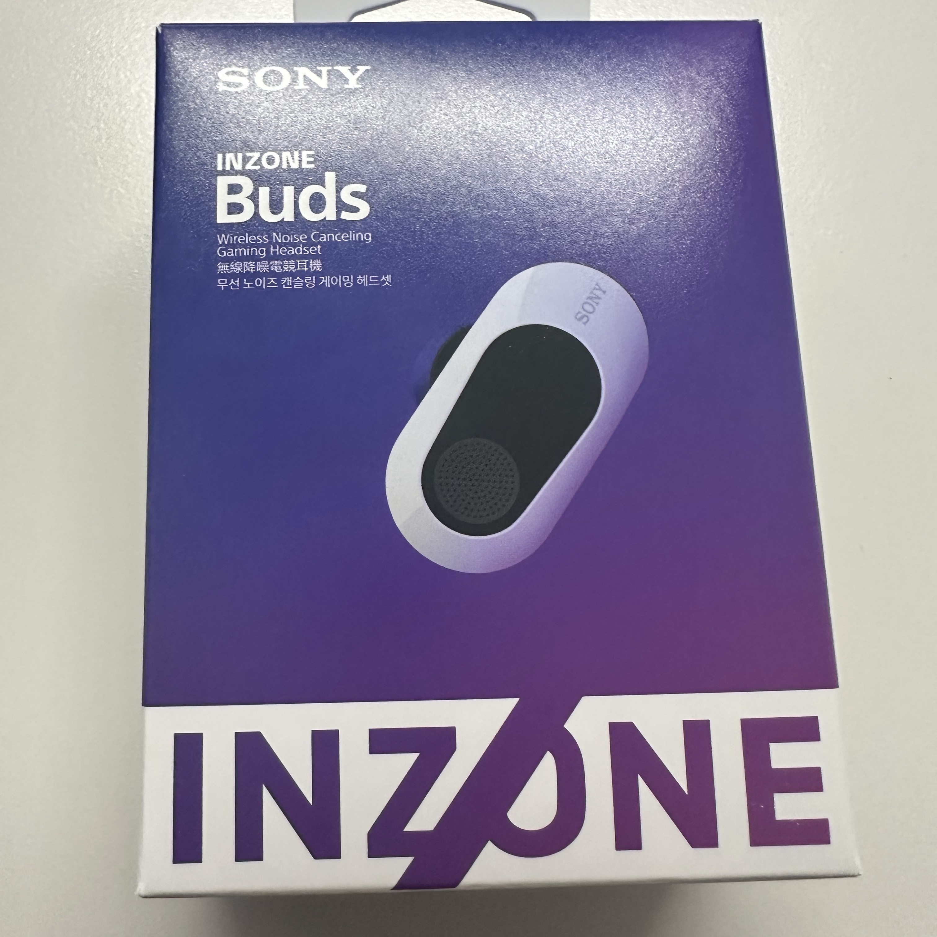 Sony INZONE Buds White (Sony Korea Ver.) 착용 스타일 - 1