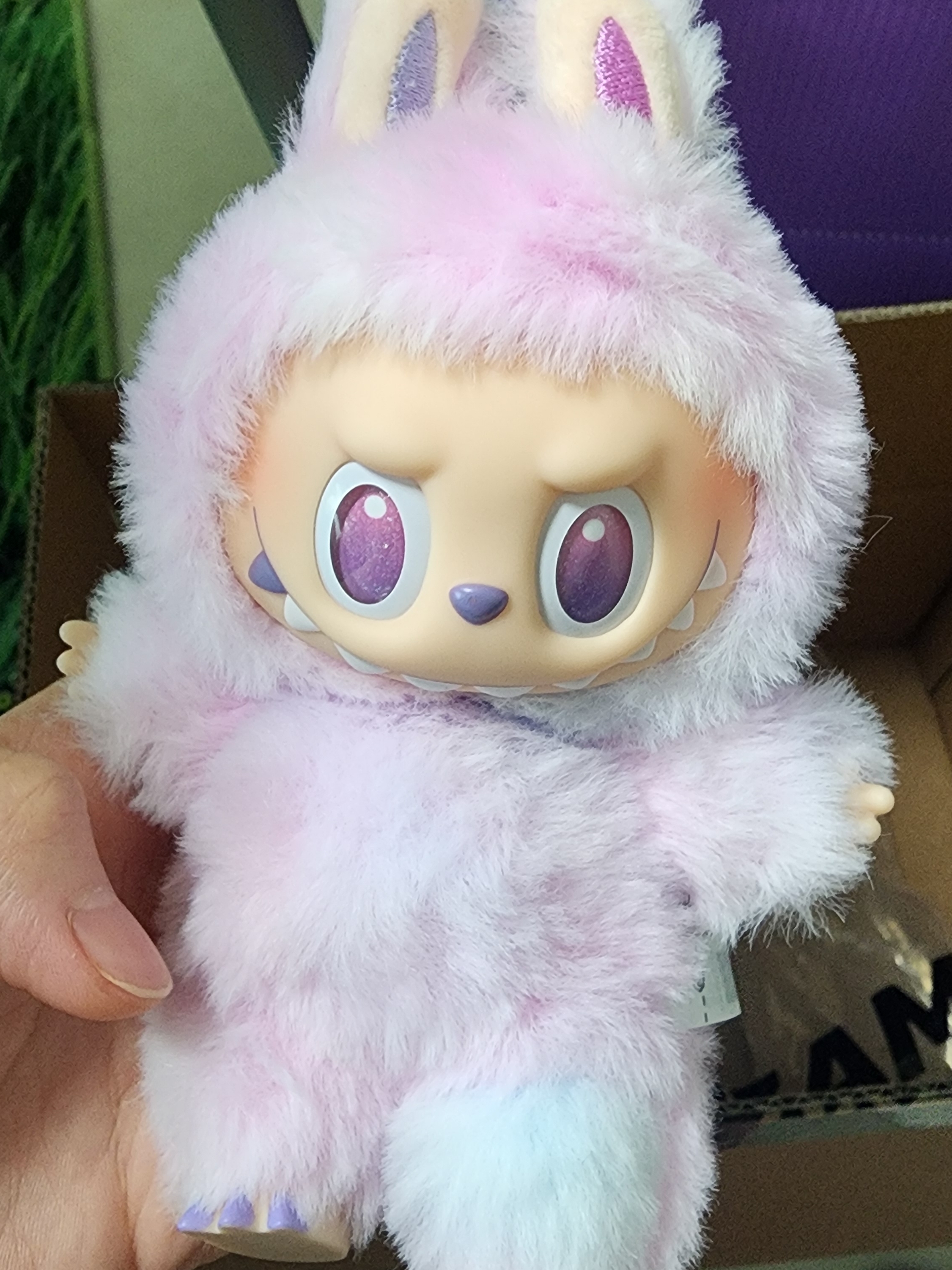 Pop Mart Labubu The Monsters Highlight Series Luck Keyring (Opened Case) 착용 스타일