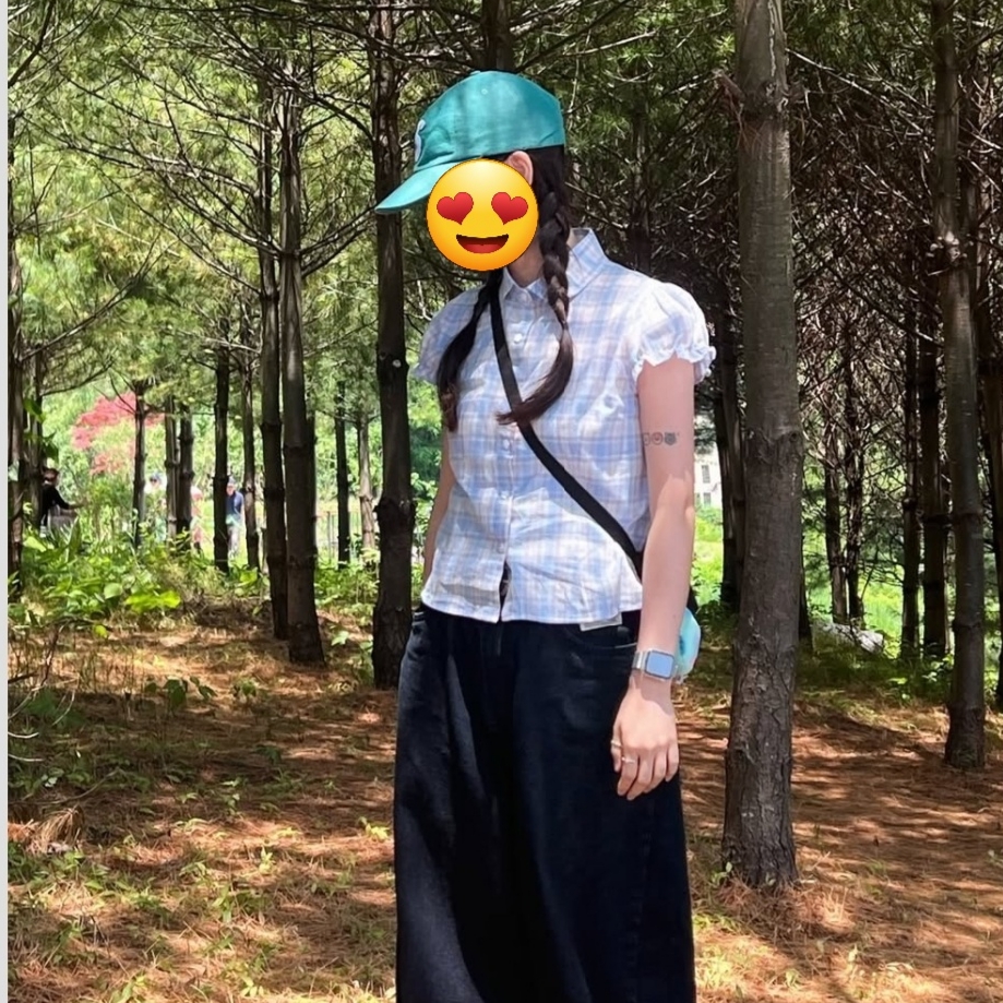 Supreme Cordura Denim S Logo 6-Panel Green - 25SS 착용 스타일 - 3