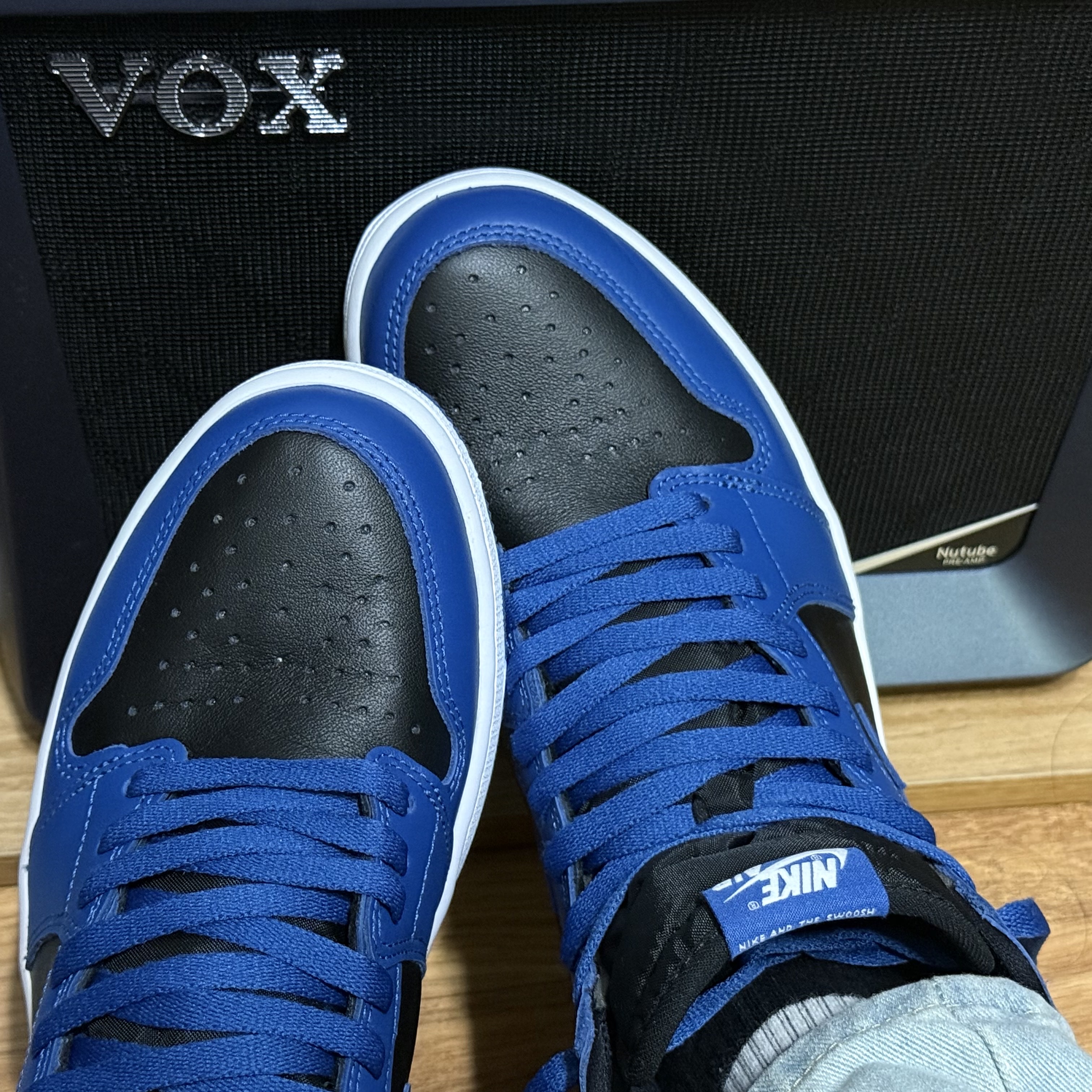Jordan 1 Retro High OG Dark Marina Blue 착용 스타일