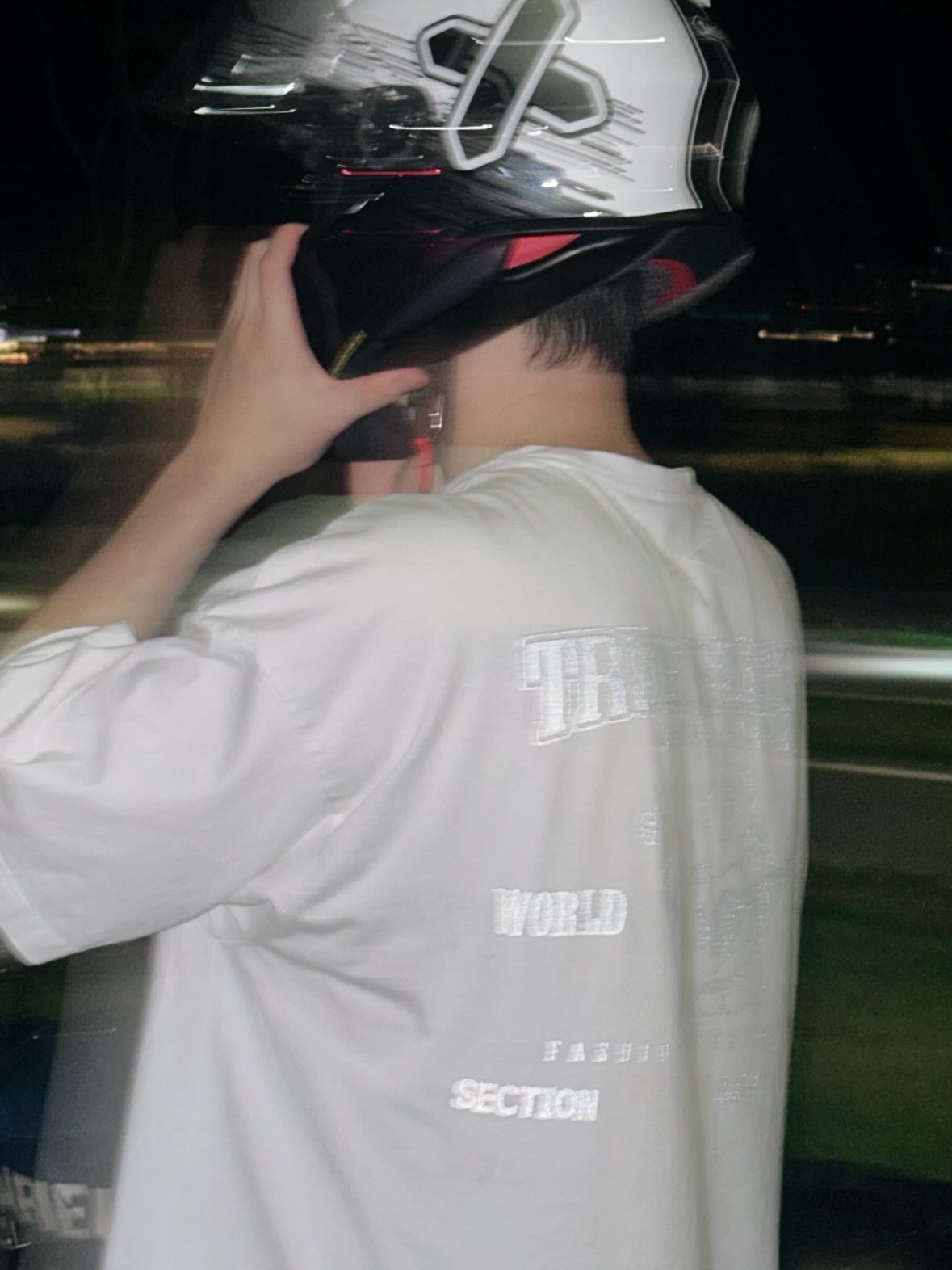 True Religion TR O.G T-Shirt White 착용 스타일