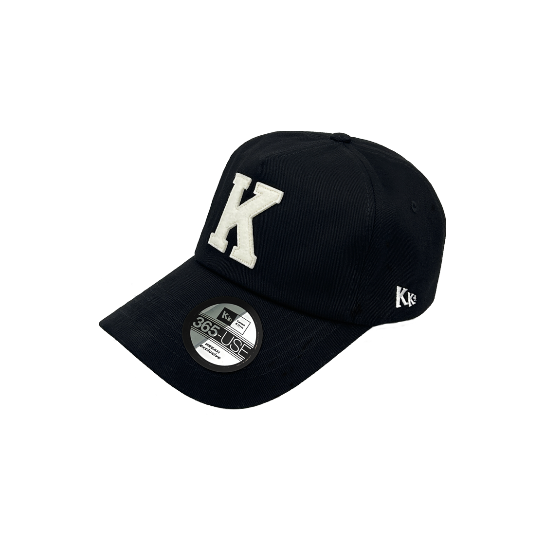 [KREAM 단독] 카미엔 x 코인서울 케이 로고 볼캡 블랙([KREAM 단독] Kamien x KOIN SEOUL K Logo Ball Cap Black)