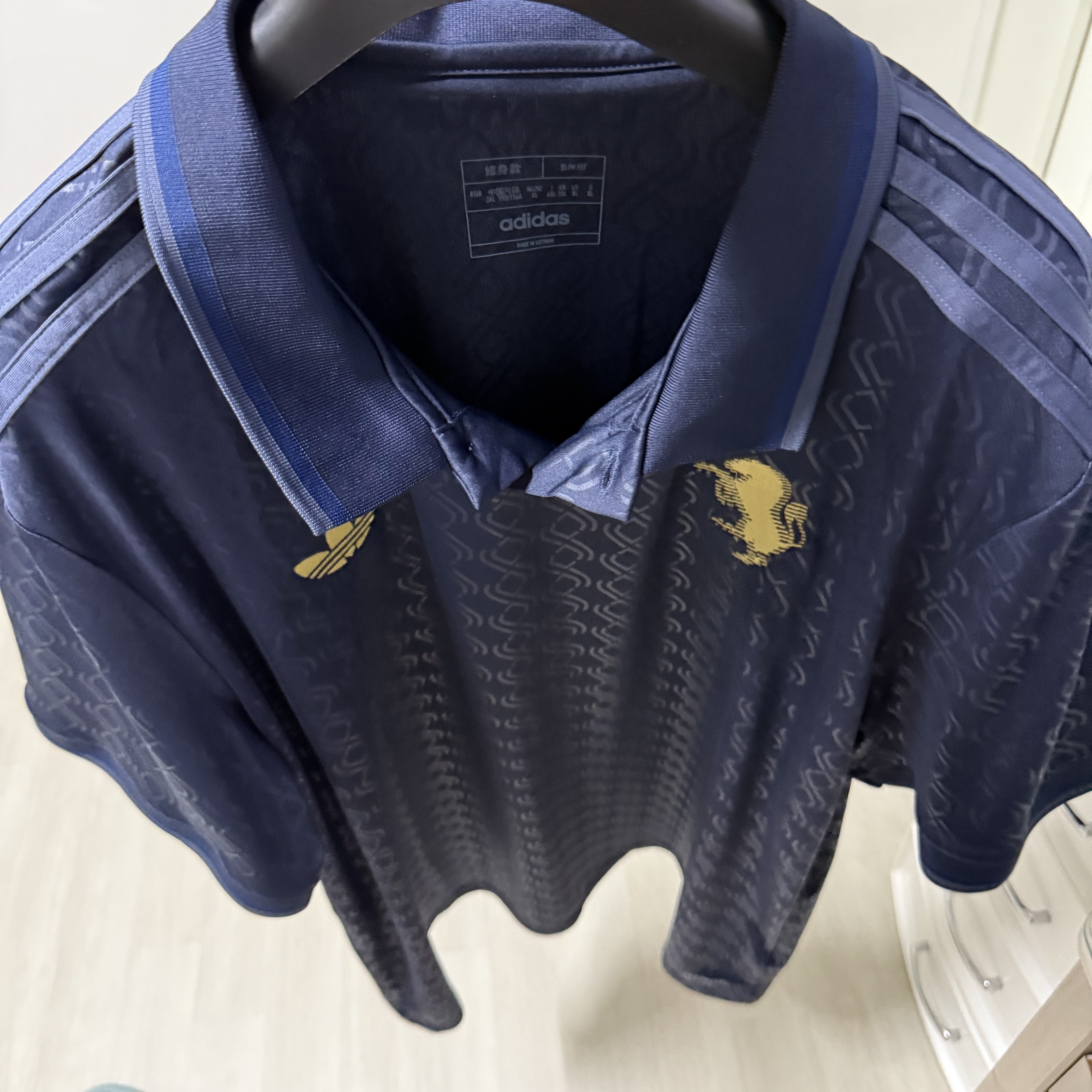 Adidas Juventus 2024/25 3rd Jersey Legend Ink - KR Sizing (Non Marking Ver.) 착용 스타일